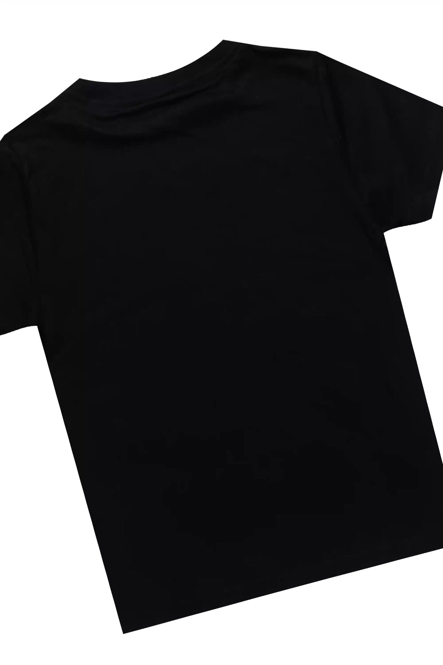 Boys Fields Black/White T-Shirt Short Set