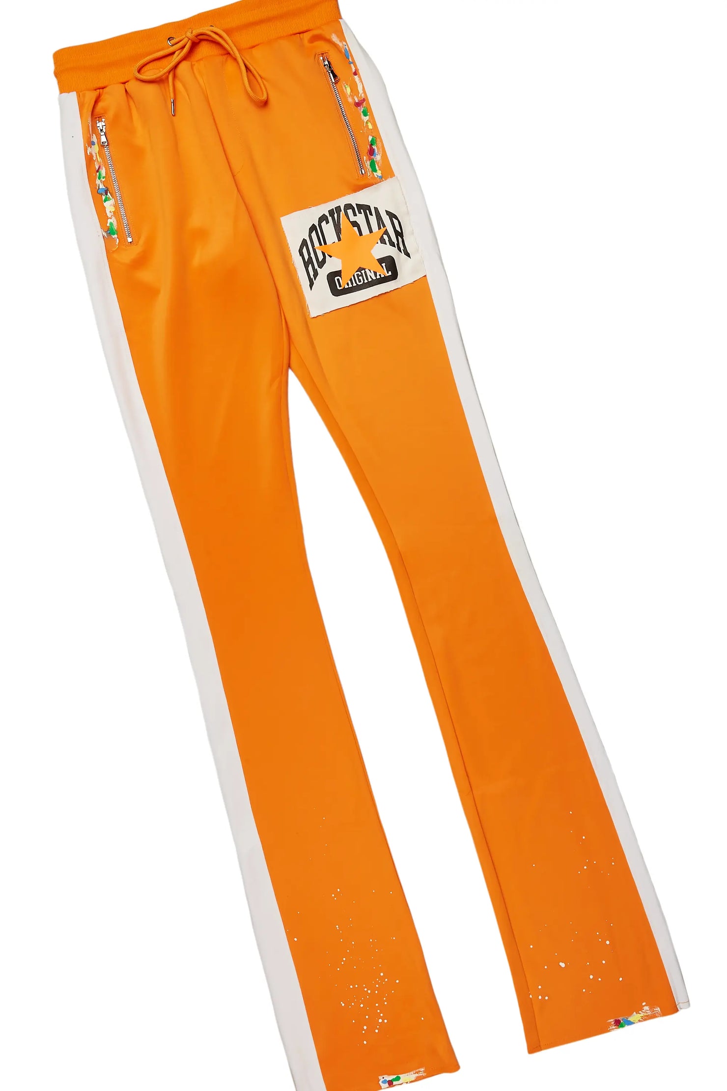 Dash Black/Orange T-Shirt/Super Stacked Flare Track Set