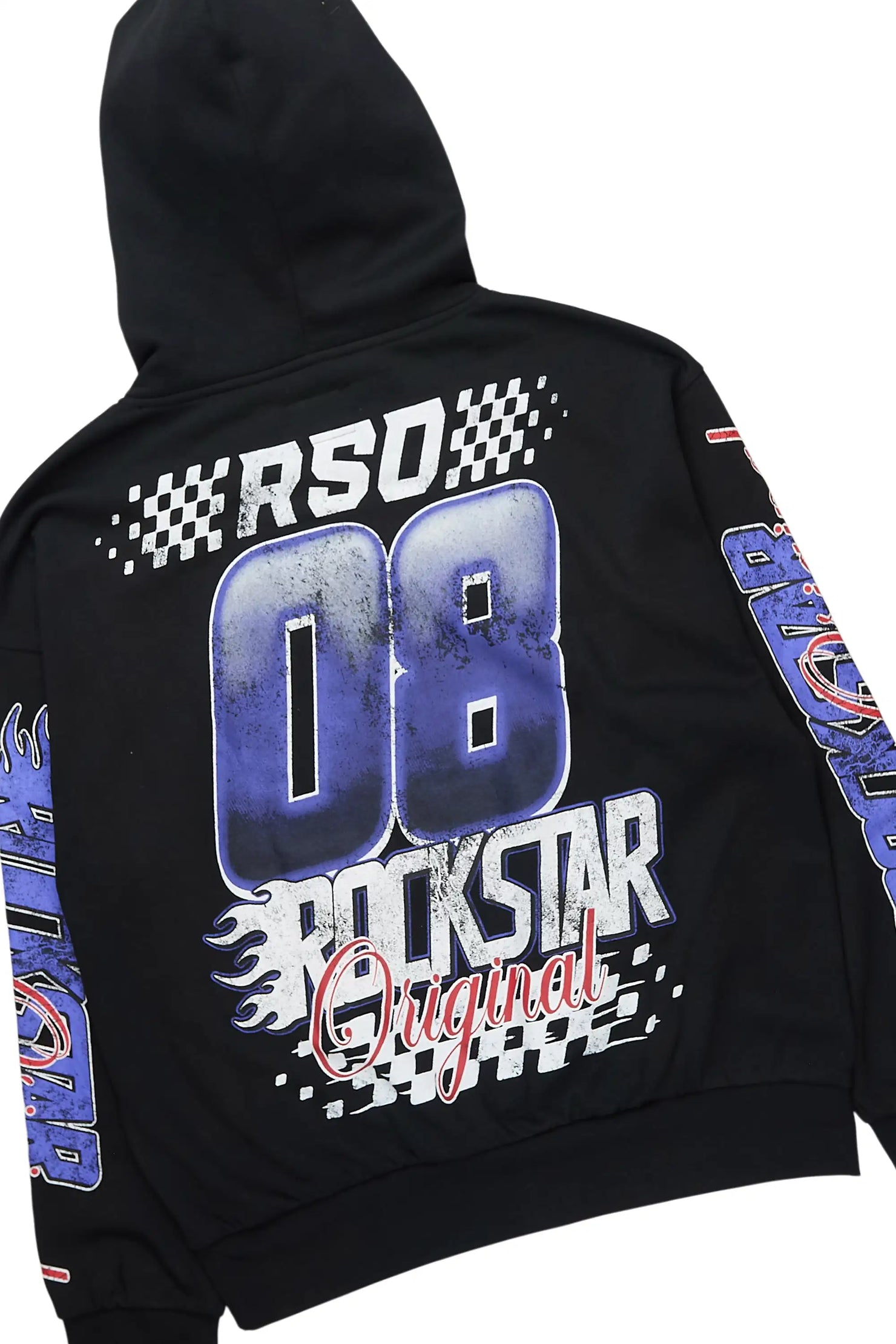 Flash Black/Multi Hoodie/Baggy Pant Track Set