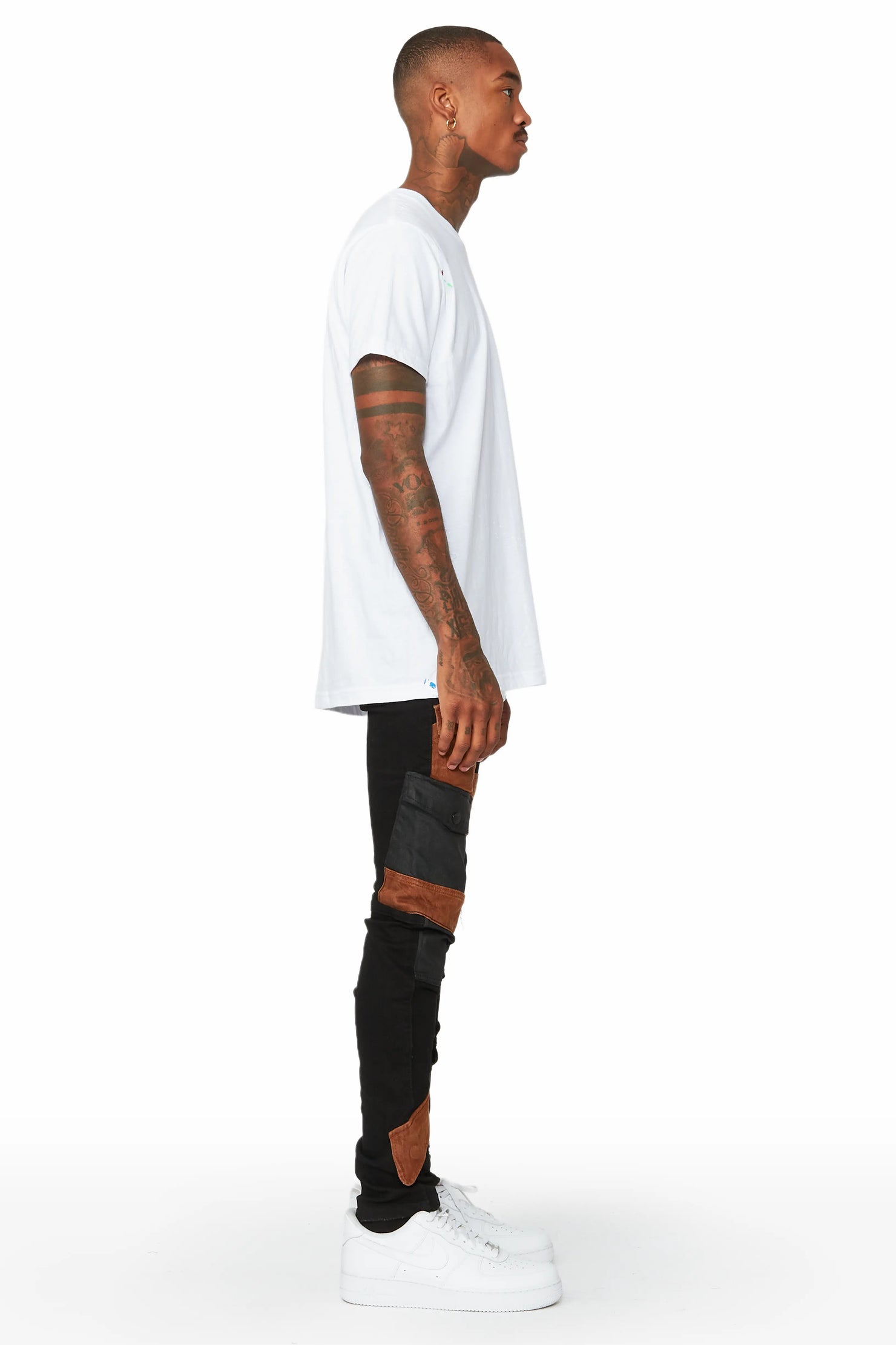 Demarcus Black Patch Jean