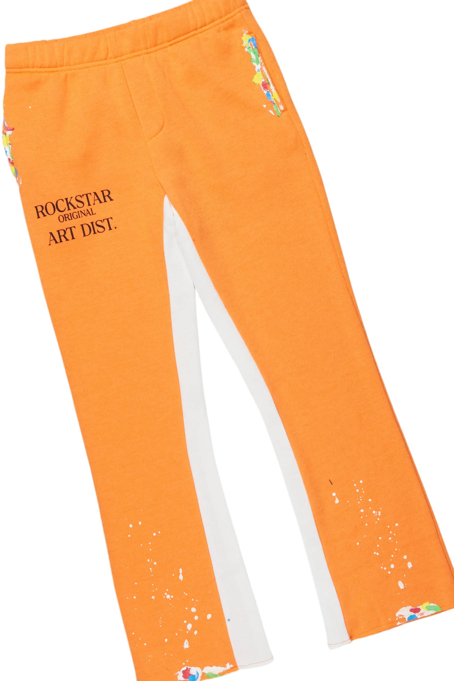 Boys Palmer Orange Baggy Fit Pant Set