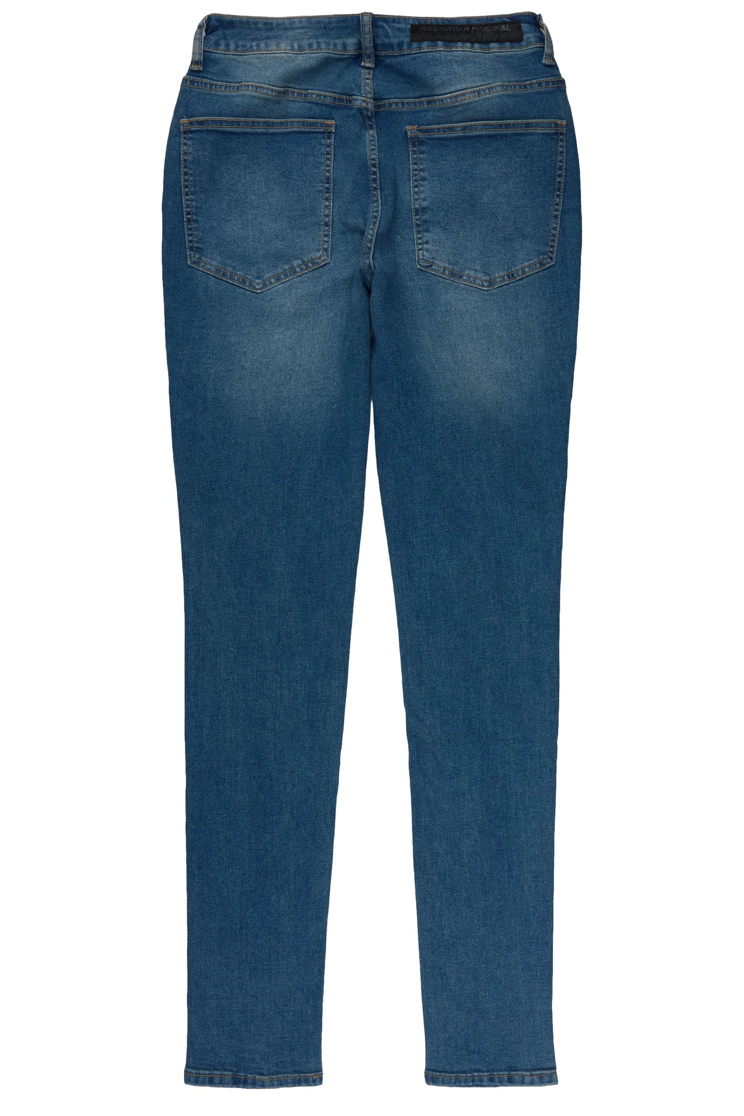 Keshona Med. Wash High Rise Stretch Skinny Jean