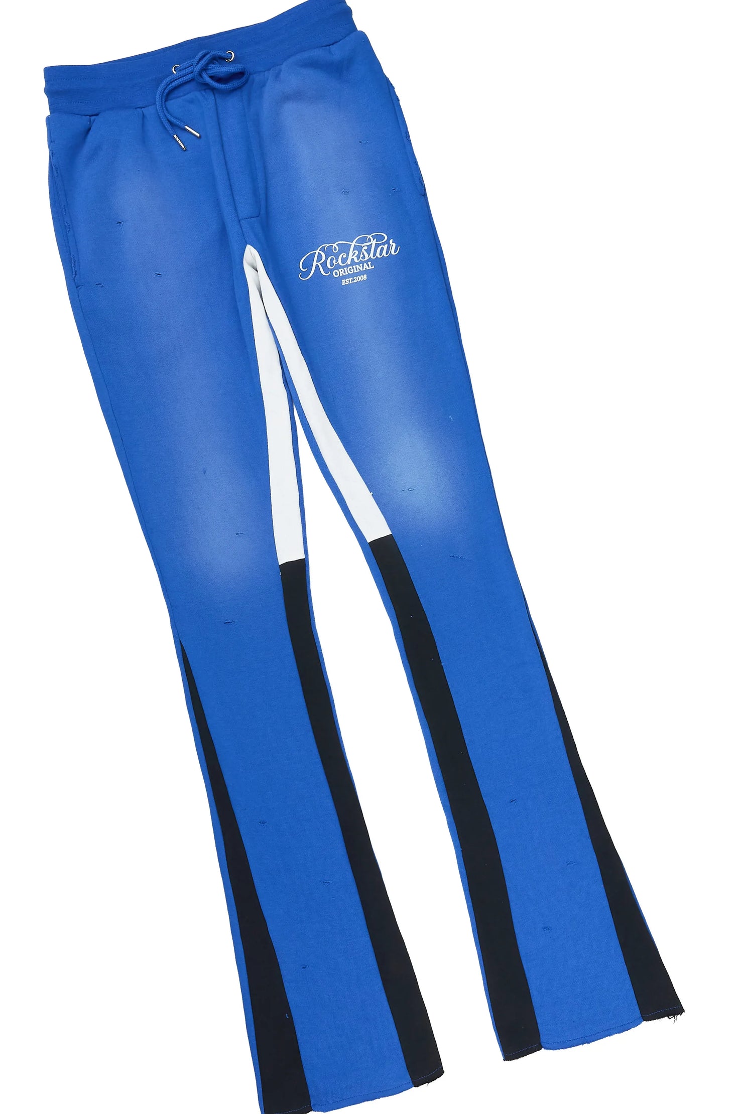 Voltage Royal Blue Hoodie/Stacked Flare Pant Track Set