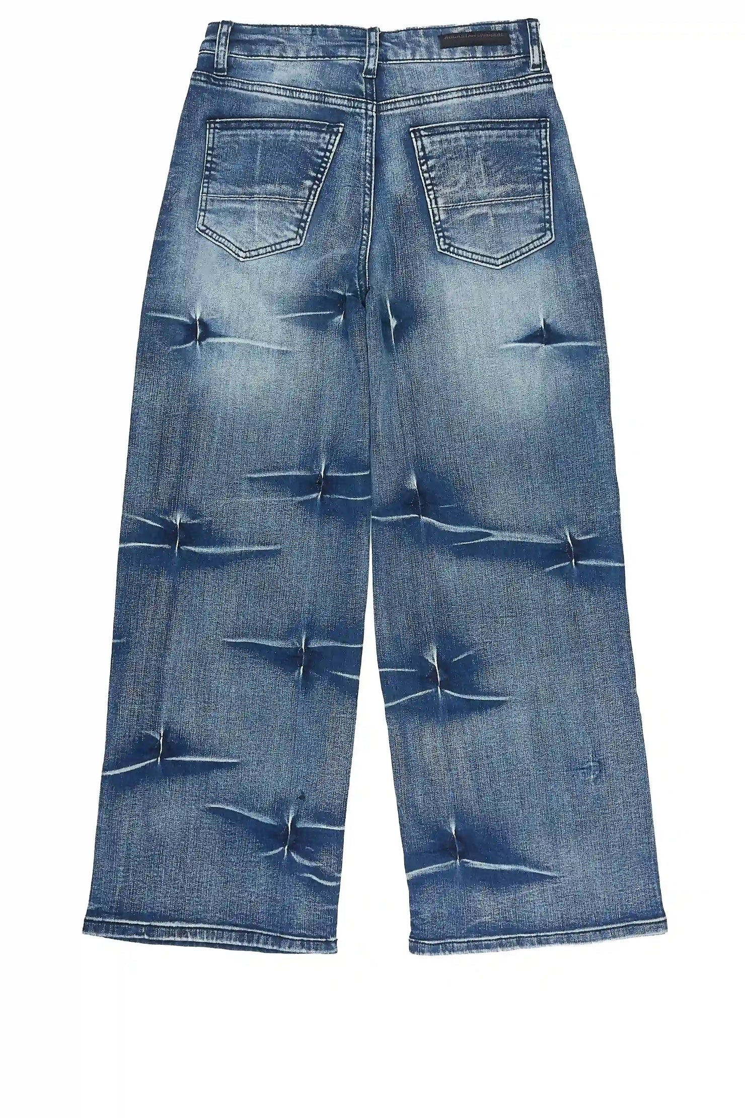 Girls Emiliana Light Wash Relaxed Fit Jean