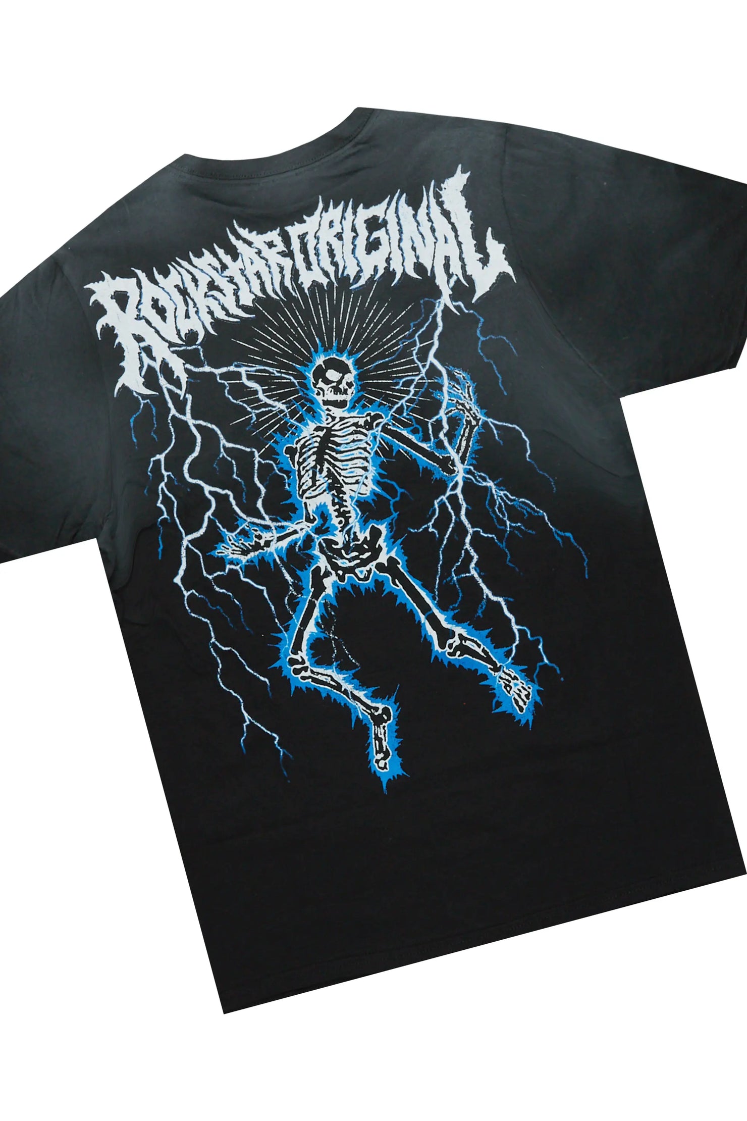 Deathrow Black T-Shirt/Super Stacked Flare Pant Set