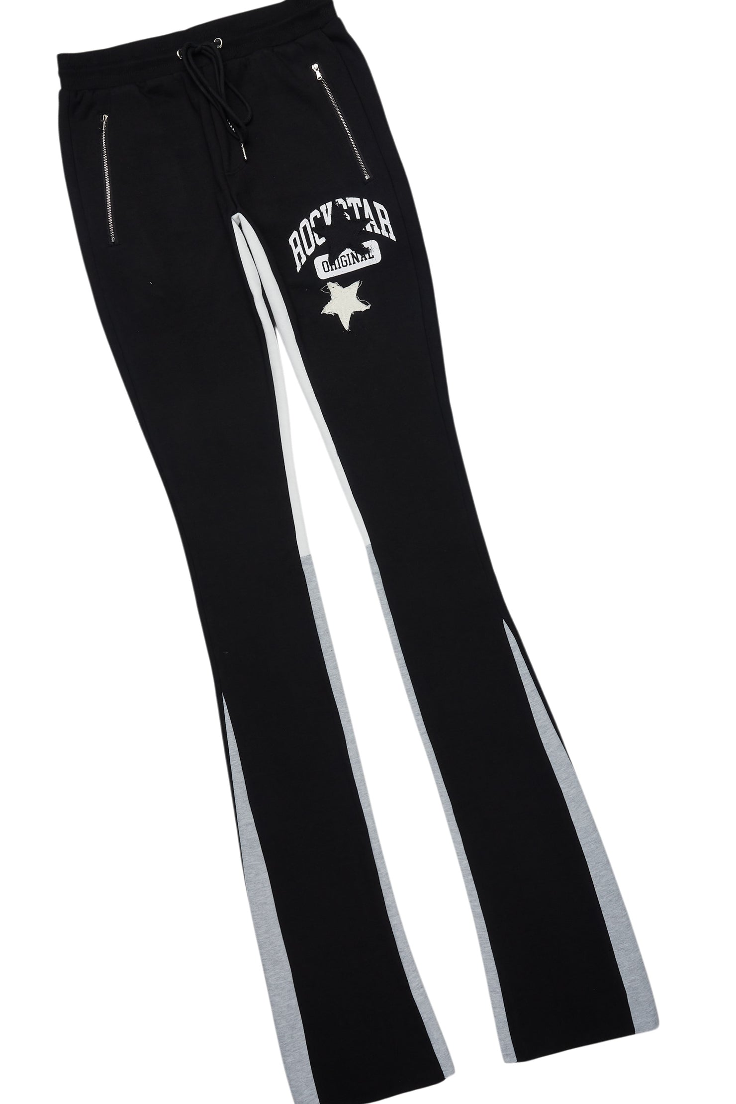 Mallor Black T-Shirt/Stacked Track Set