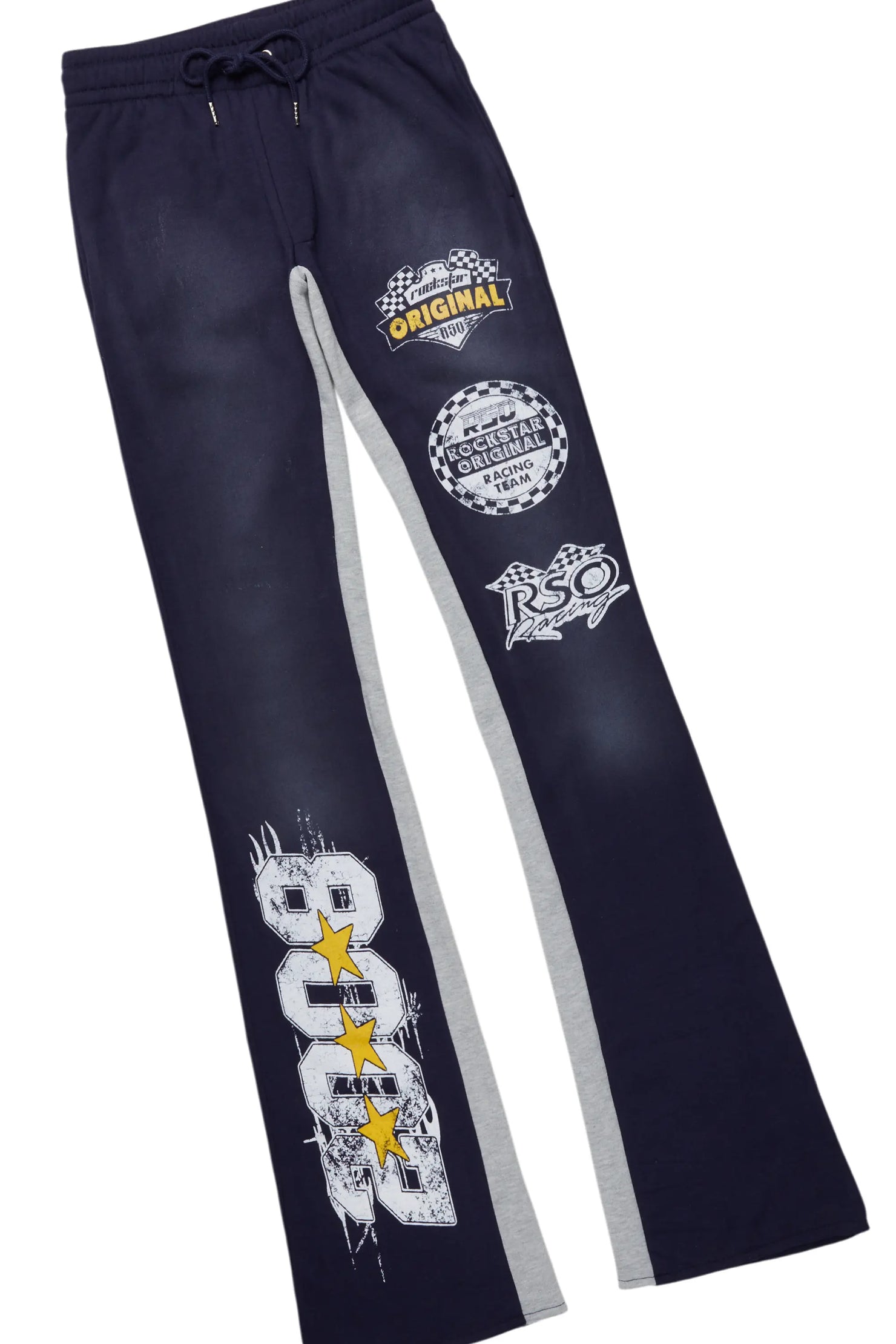 Racing Grung Navy Hoodie/Baggy Track Pant Set