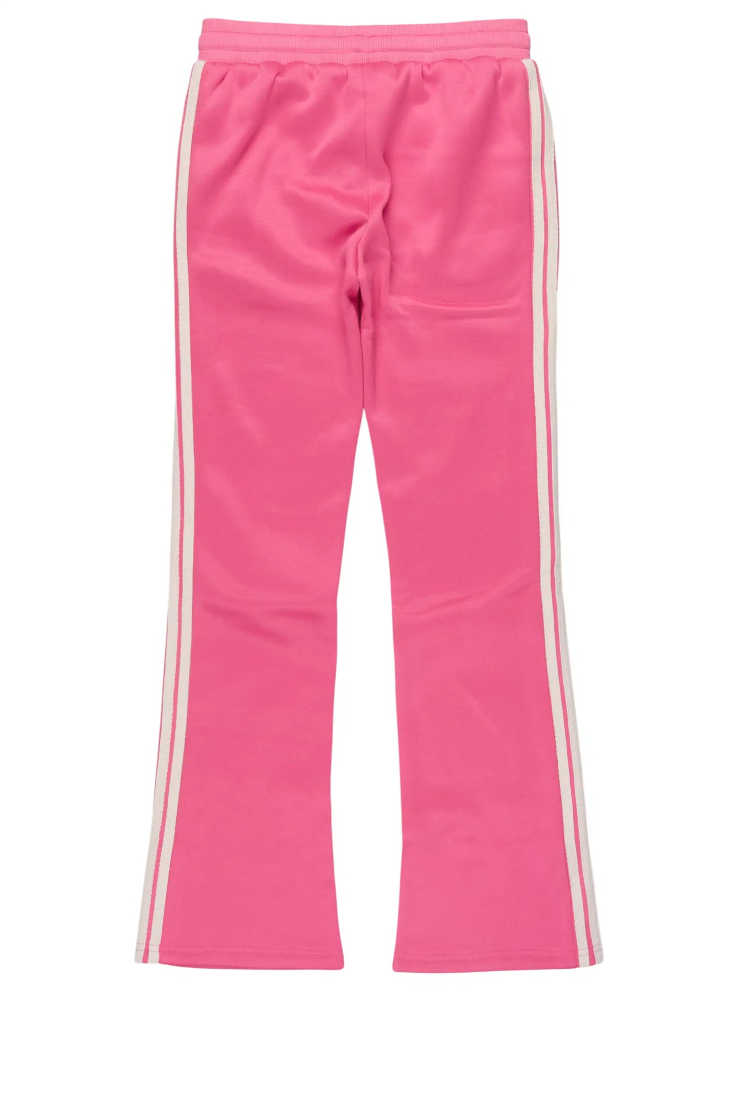 Girls Briana Hot Pink Stacked Flare Pant