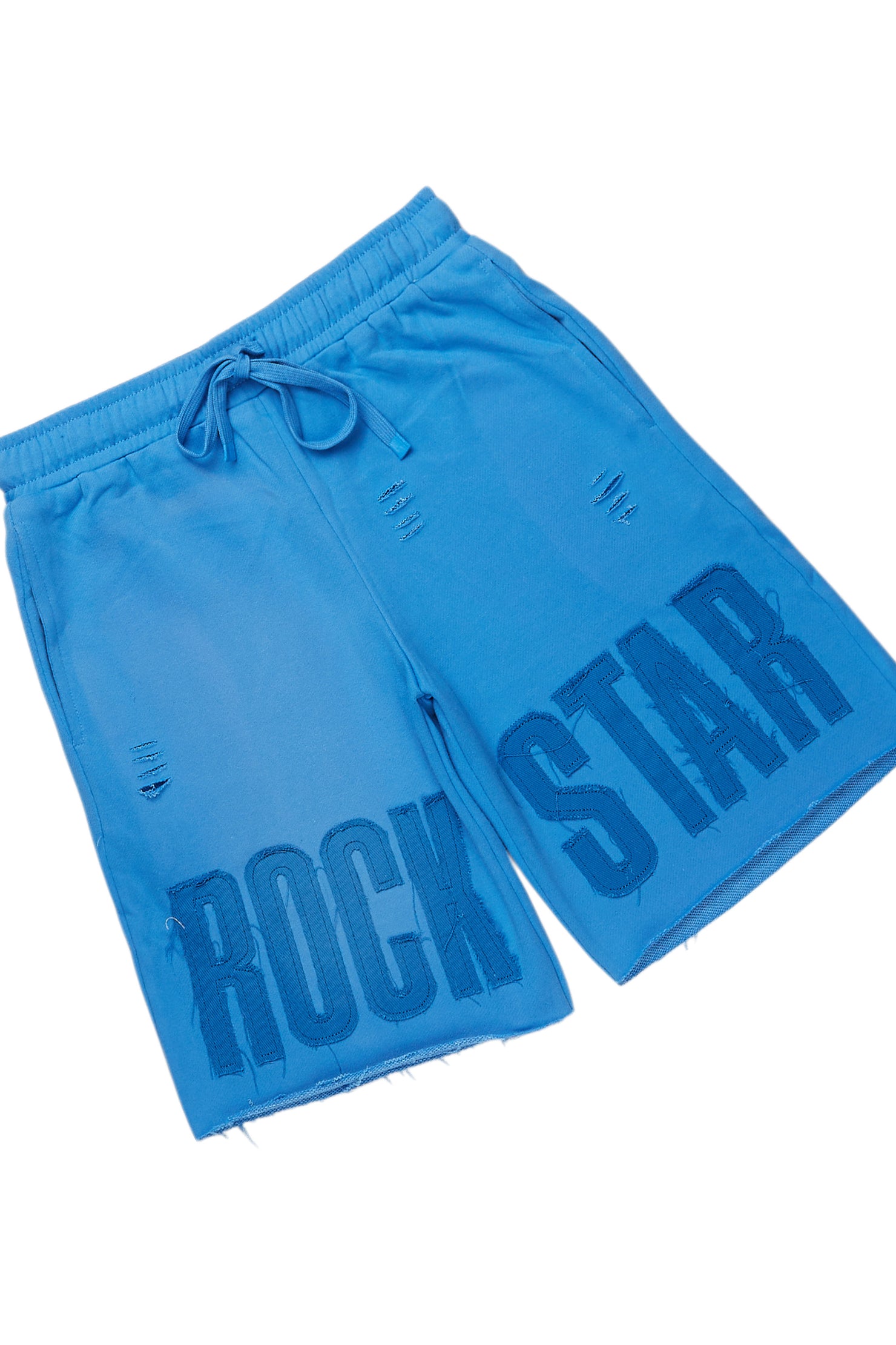 Shantrice Blue T-Shirt Short Set