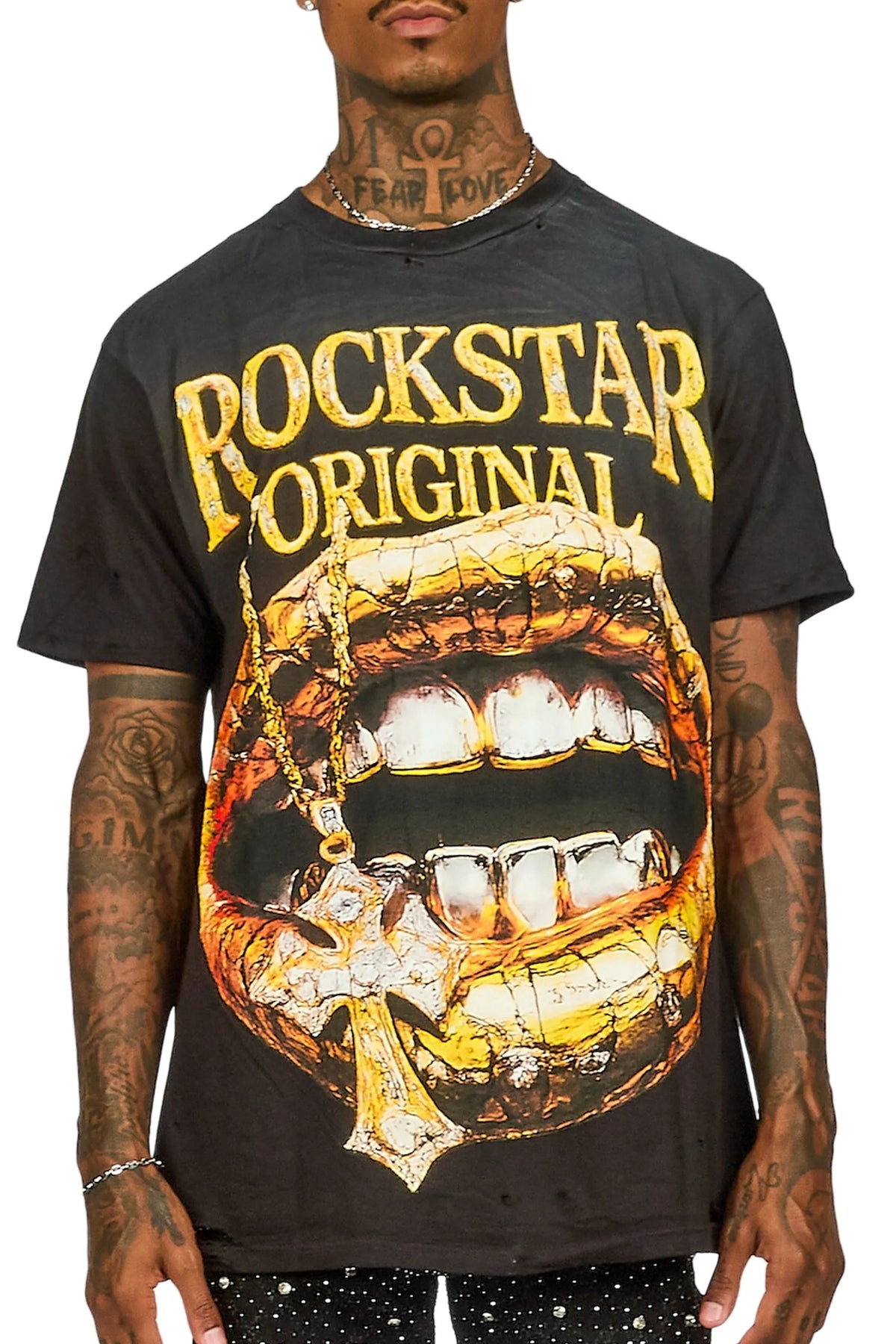 Bernal Black Oversized Graphic T-Shirt