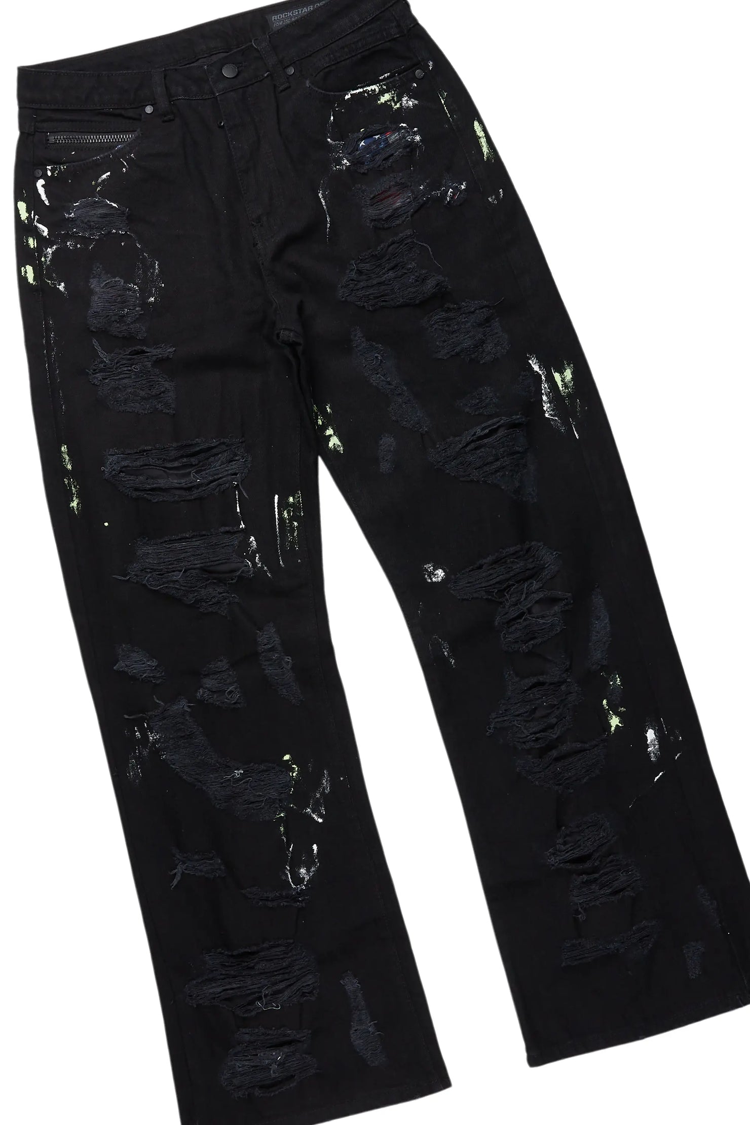 Schtupp Black Double Layer T-Shirt/Baggy Fit Jean Bundle