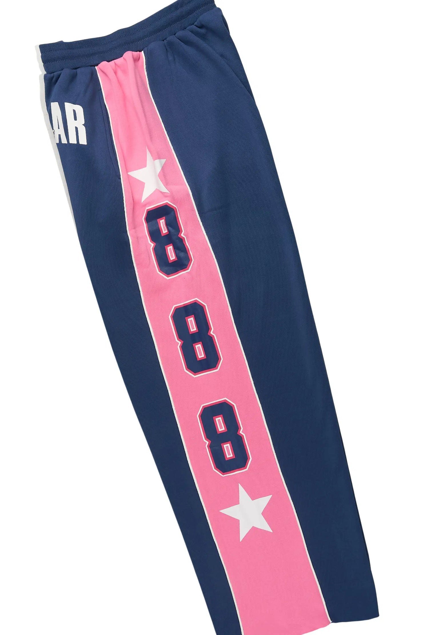 Airelle Navy/Pink Baggy Track Pant