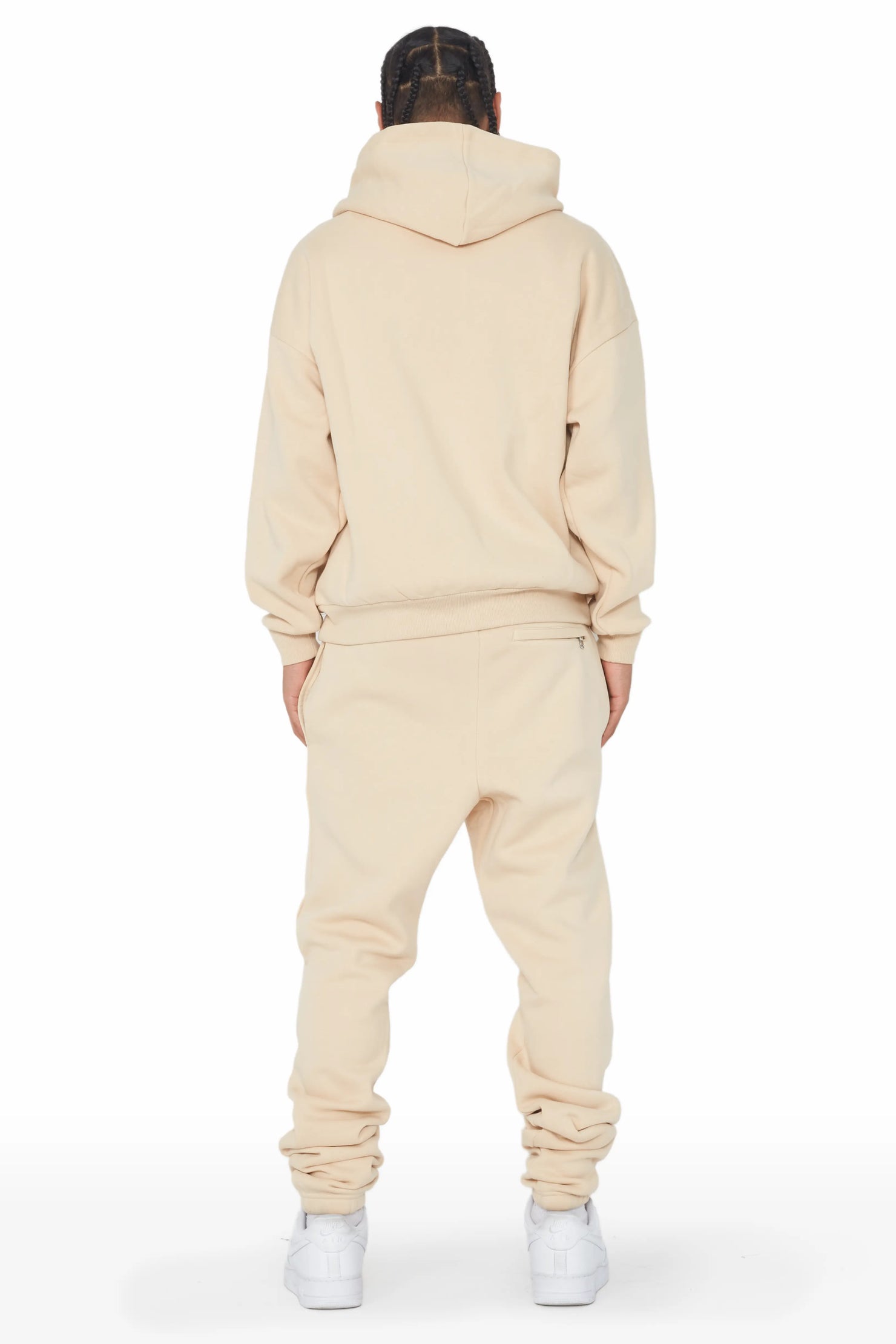 Blake Beige Relaxed Fit Track Set