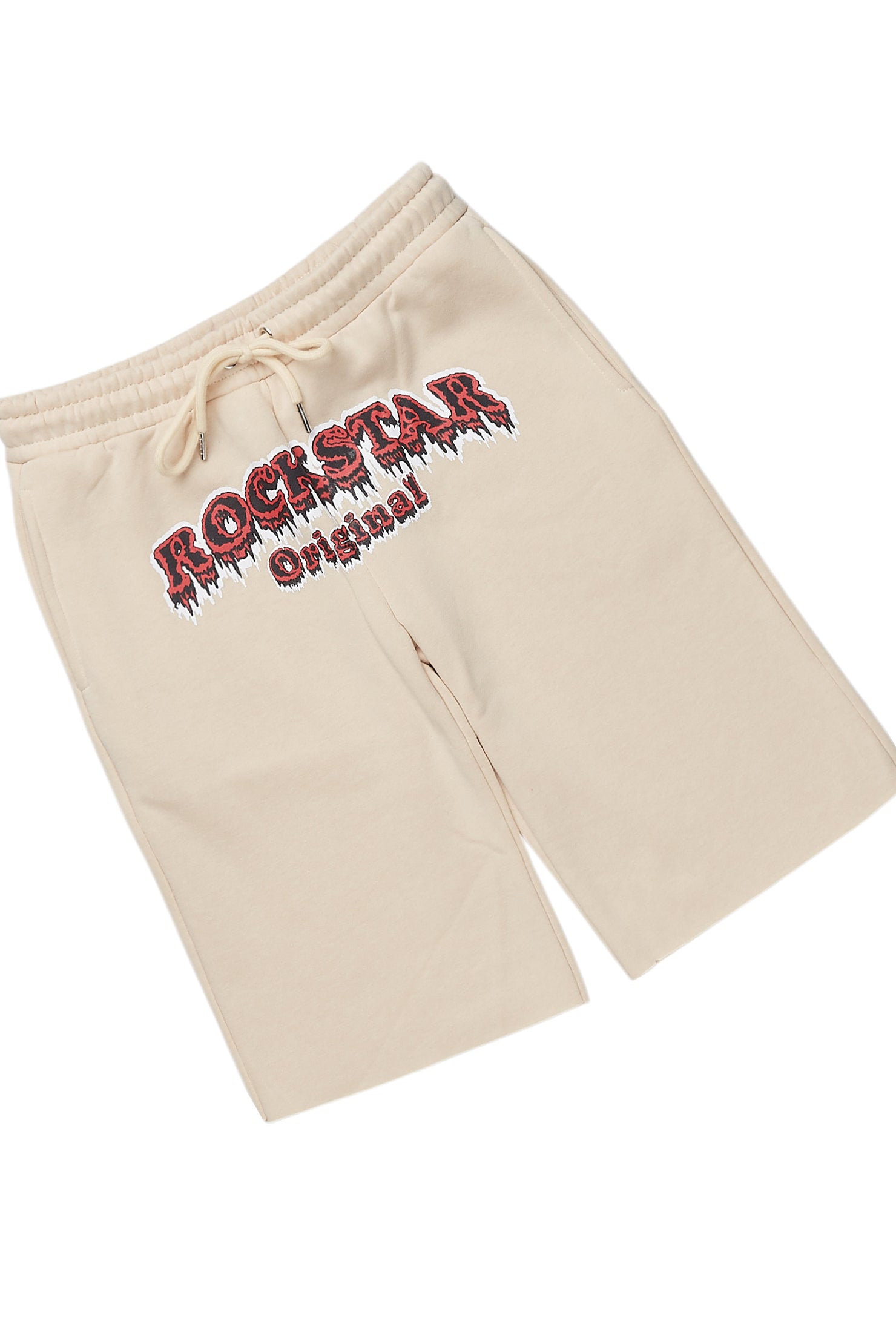 Boys Tabor Beige T-Shirt/Short Set