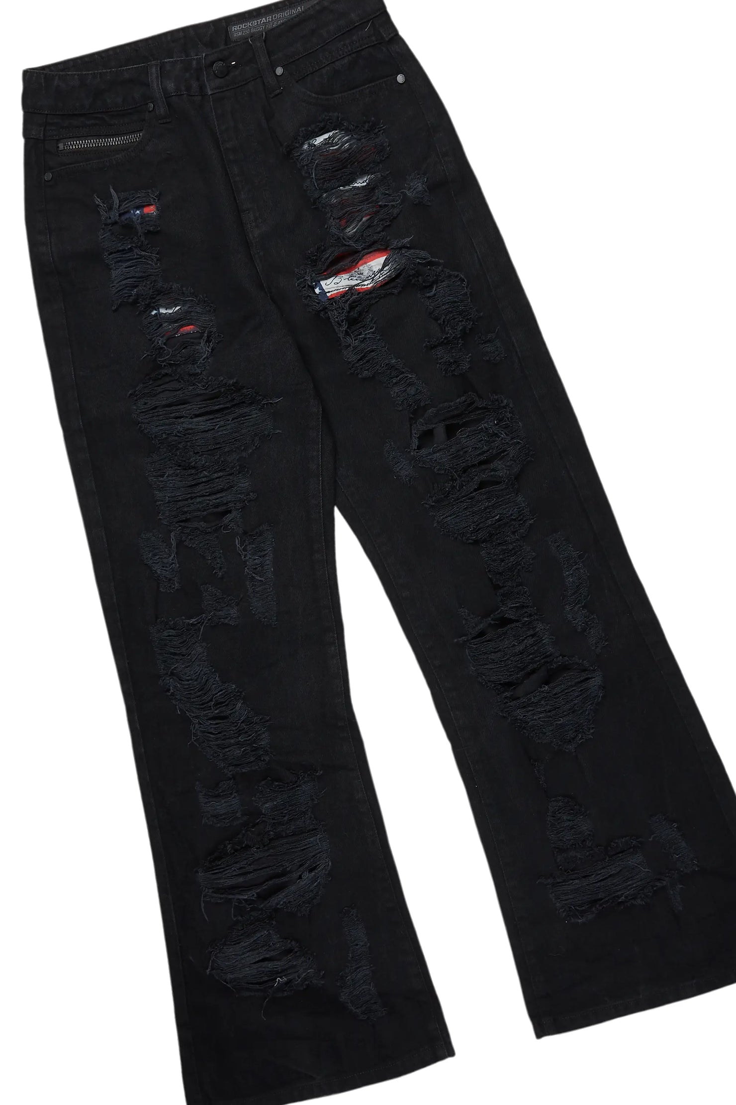 Banjo Black T-Shirt & Mical Baggy Jean Bundle