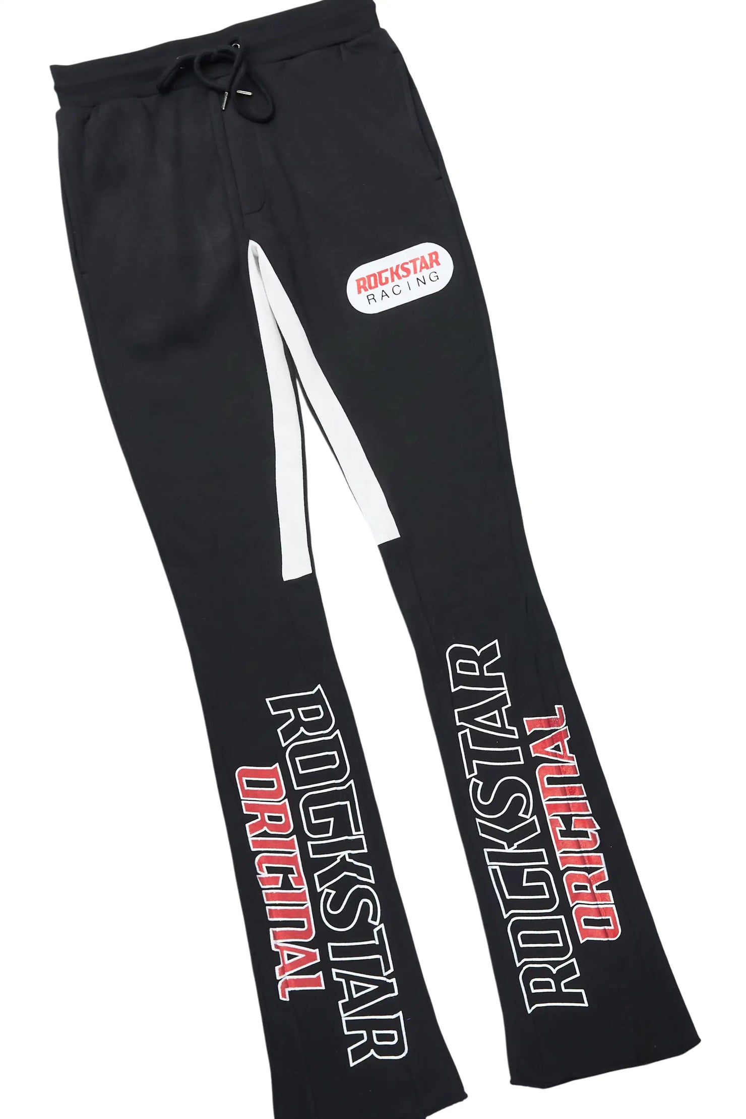 Spiller Black Hoodie/Stacked Flare Track Set