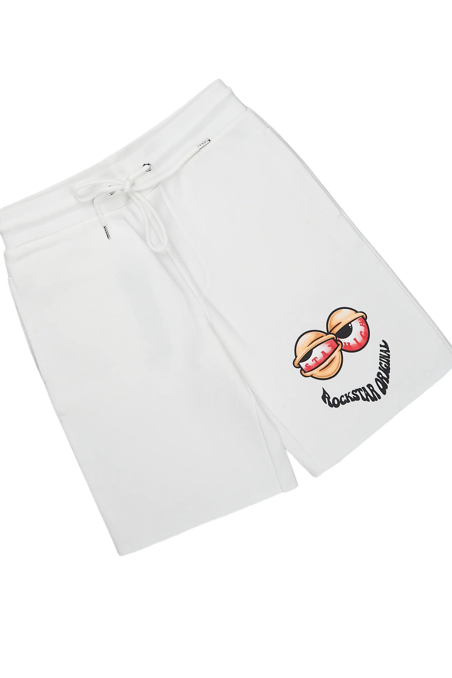 Highya White T-Shirt/Short Set