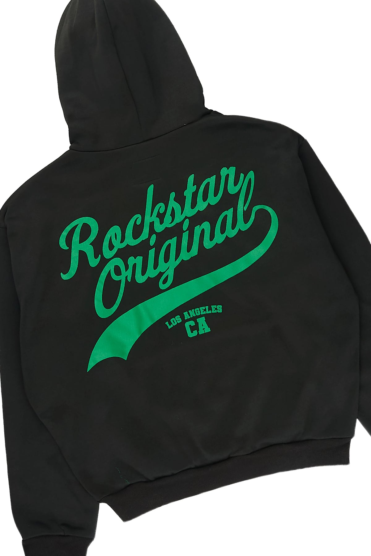 Boys Anvil Black/Green Hoodie Track Set
