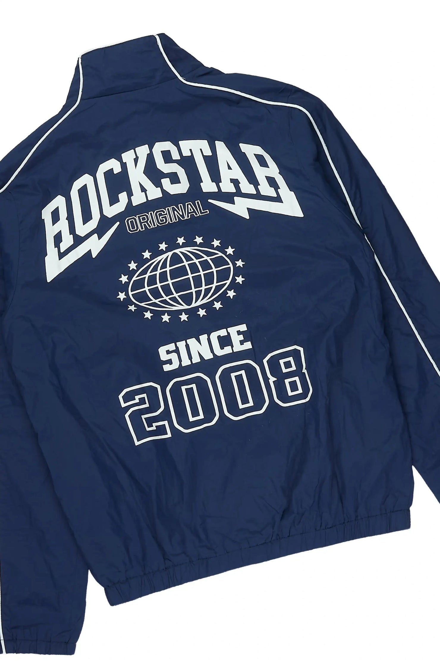 Boys Ventoso Blue Windbreaker Jacket Track Set