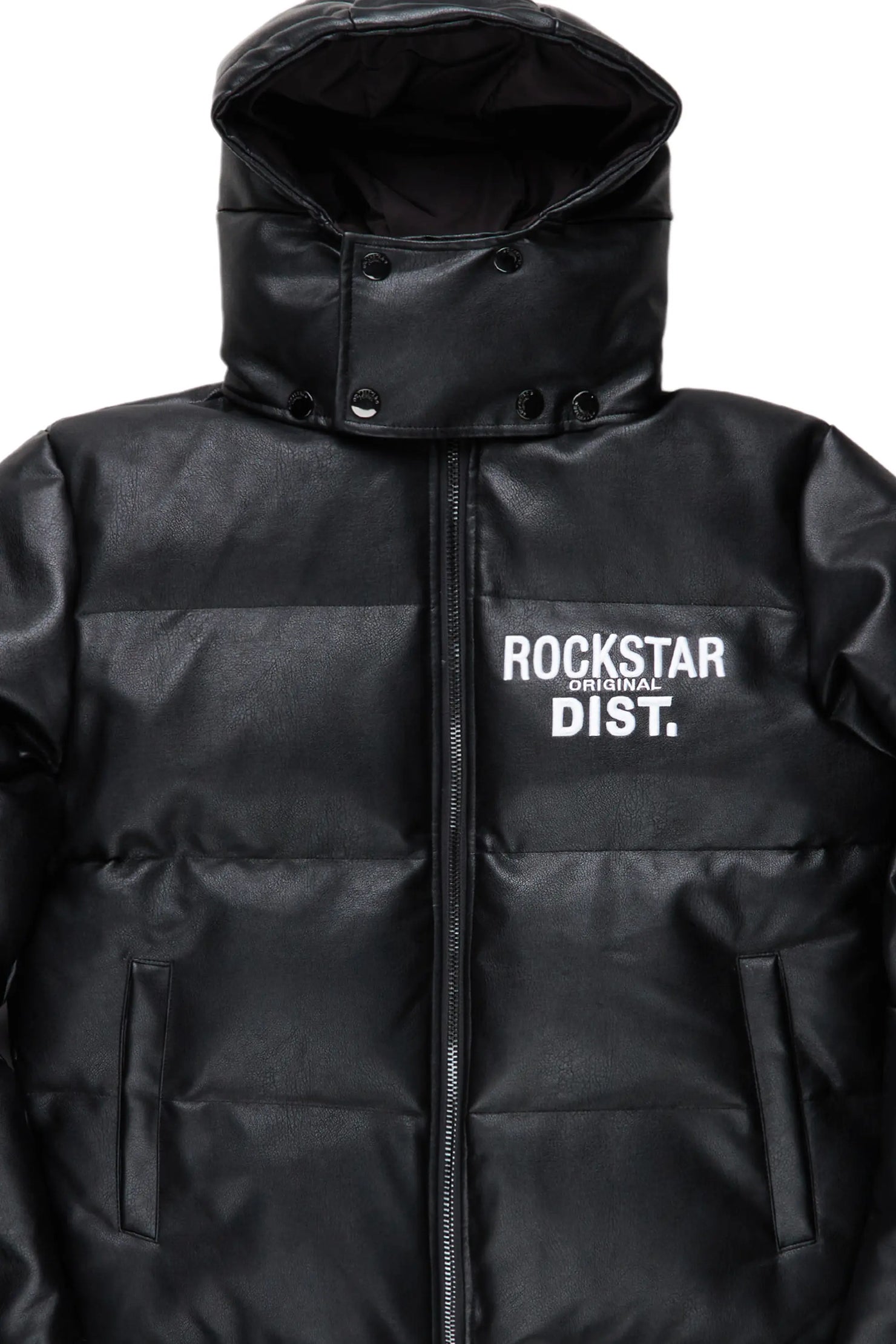Kensen Black Puffer Jacket