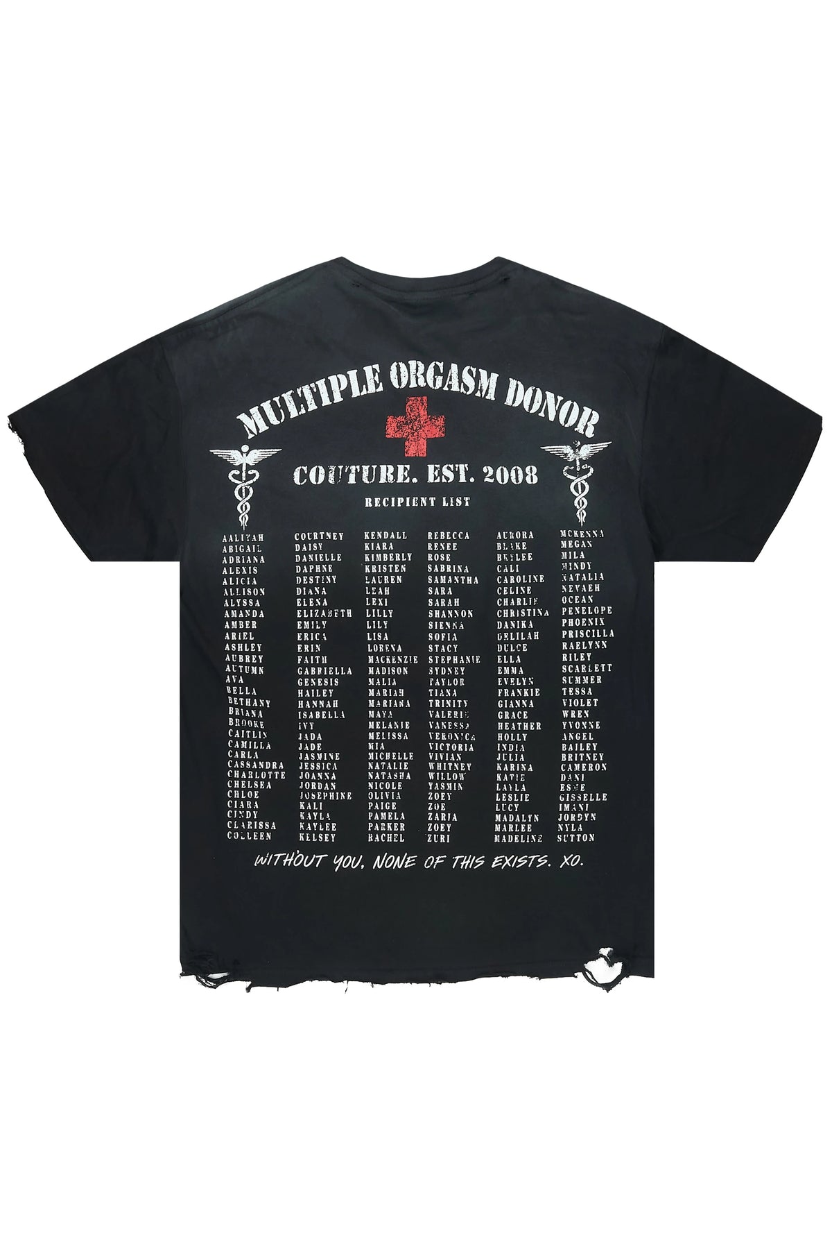 Nixxia Black Graphic T-Shirt