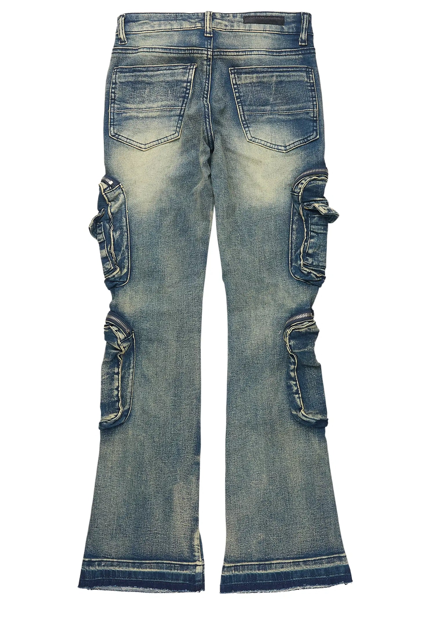 Girls Alisson Tint Stacked Flare Jean