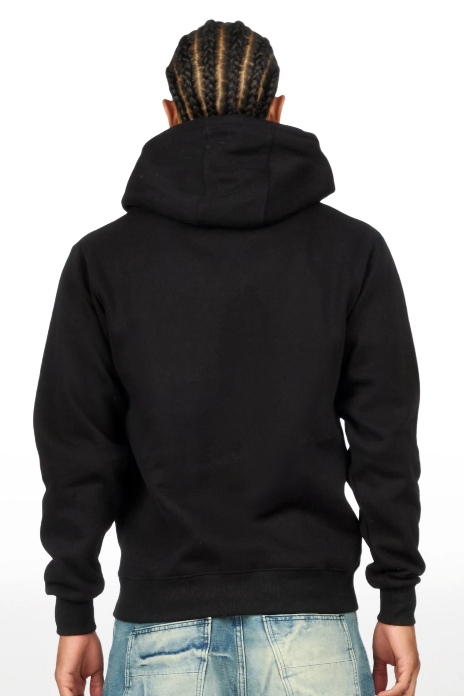 Ravion Black Graphic Hoodie