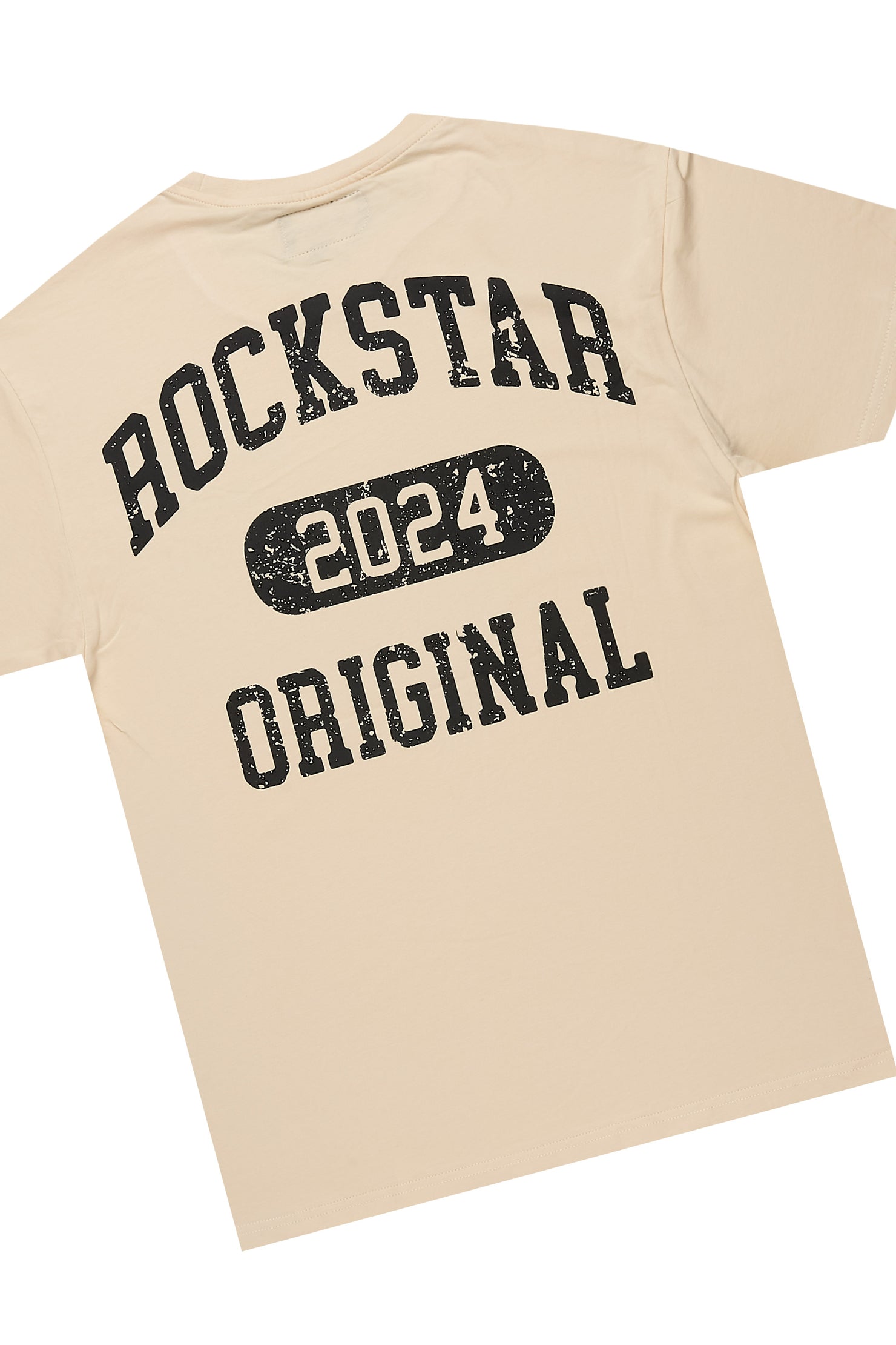 Lex Beige T-Shirt/Short Set