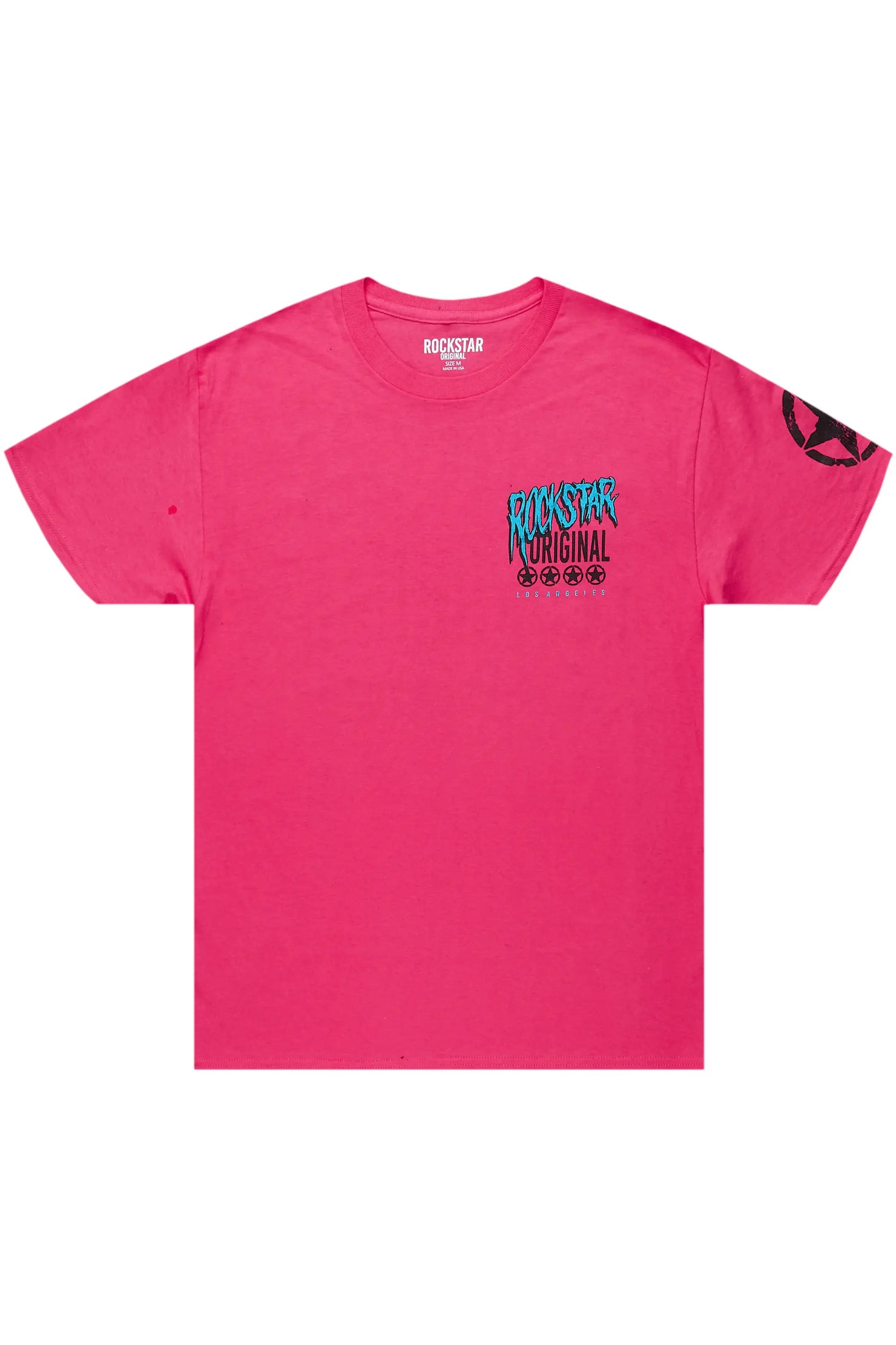Wizzurd Fuchsia Graphic T-Shirt