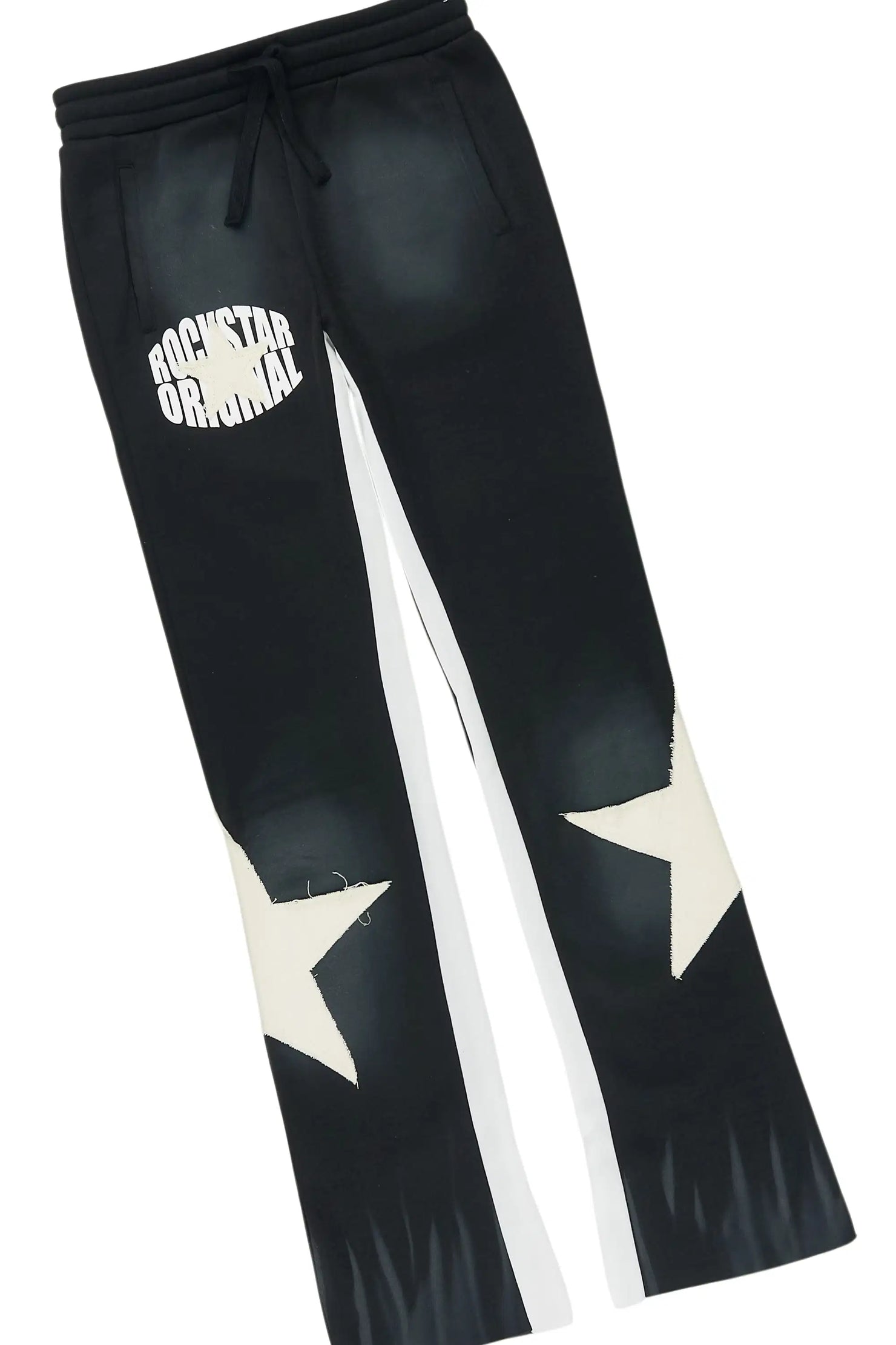 Boys States White/Black T-Shirt Track Set