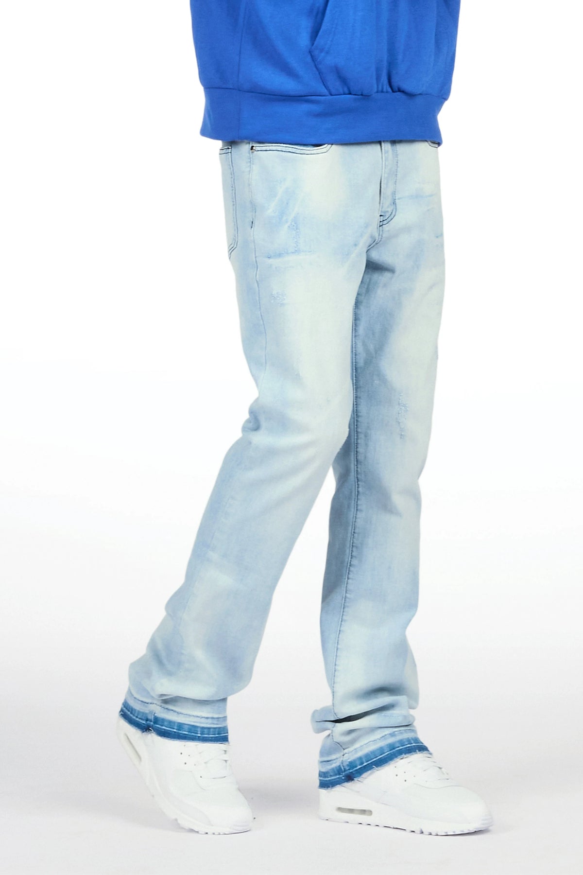 Belnav Light Blue Stacked Jean