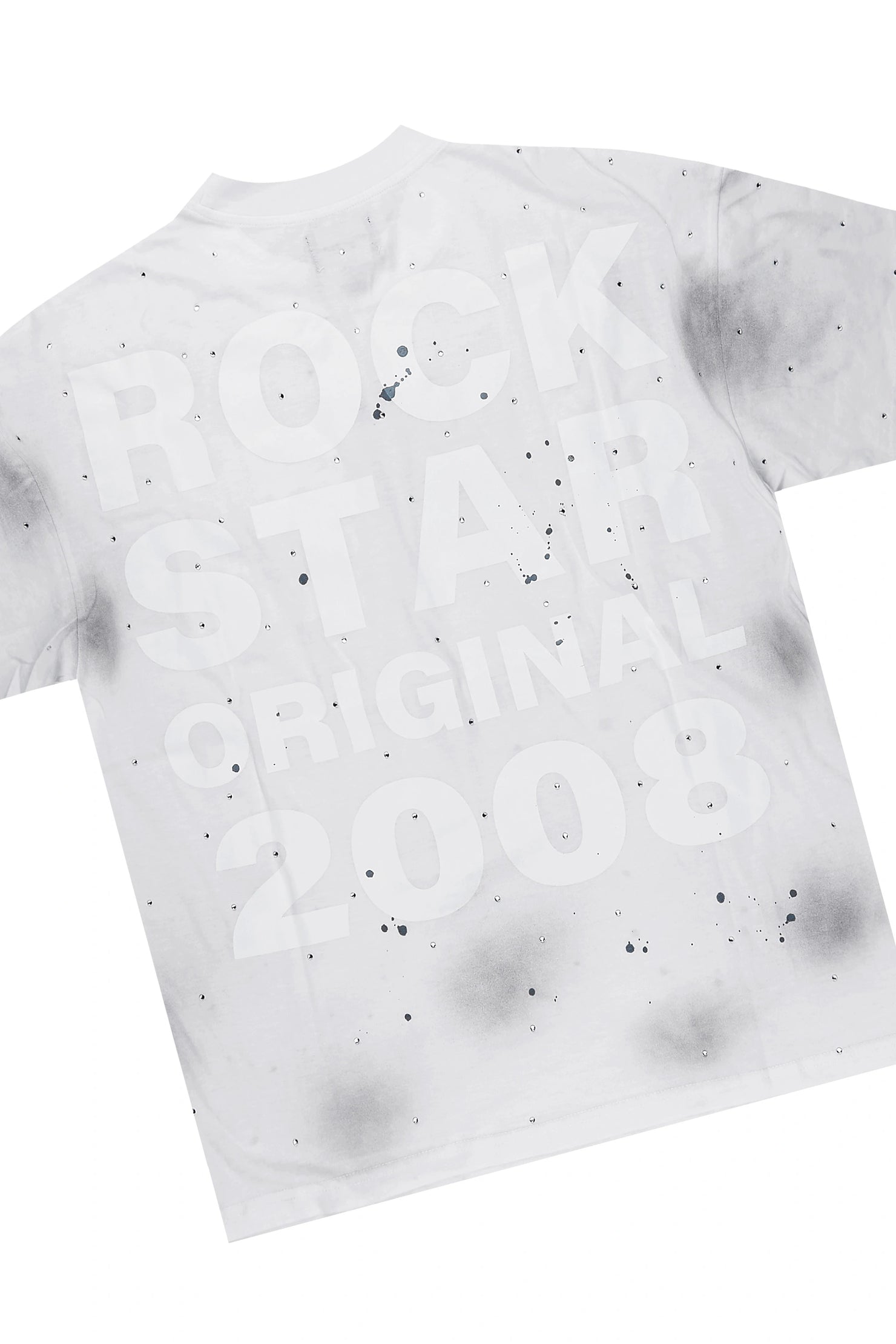 Eliso White T-Shirt/Short Set