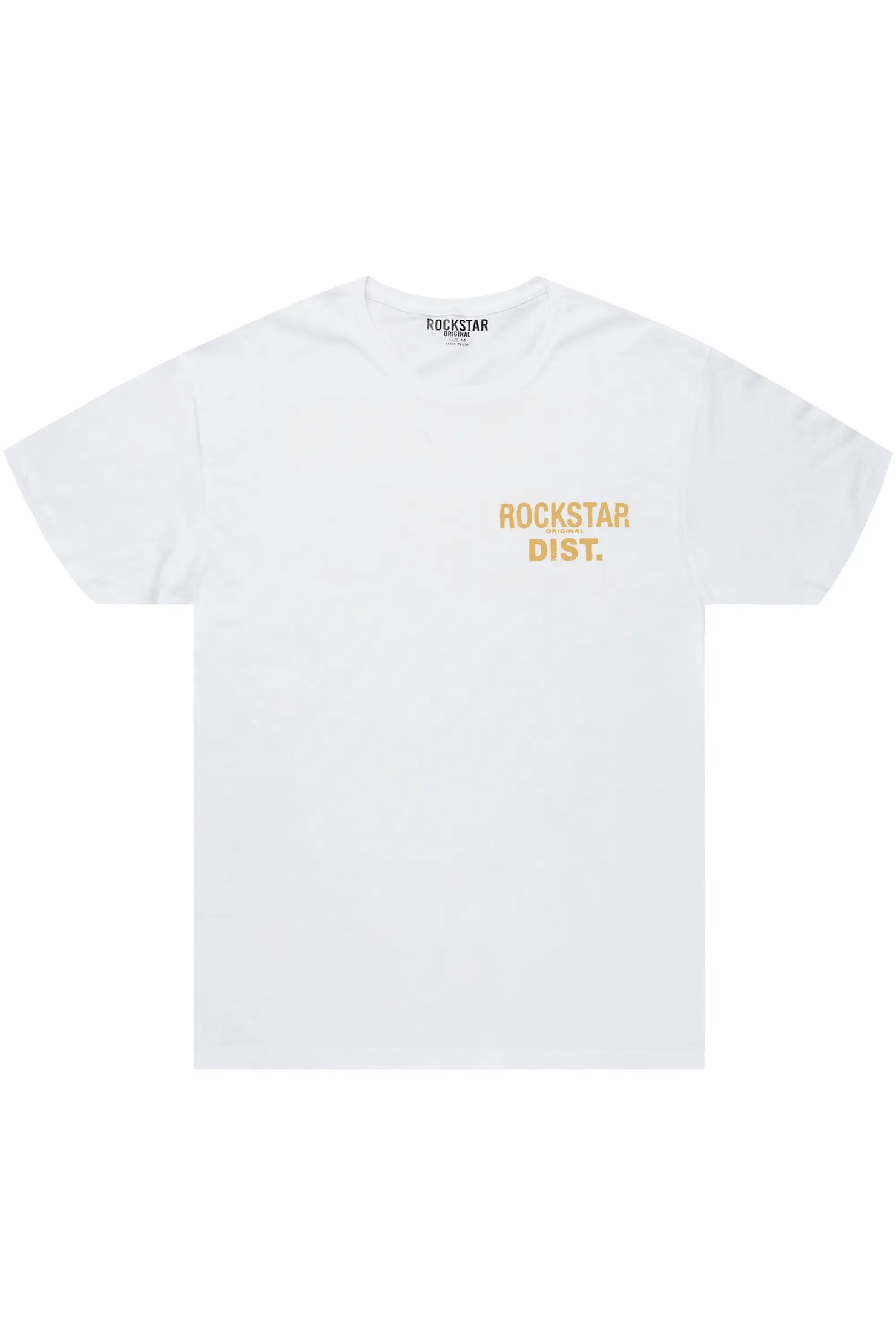 Dalasia White/Beige Oversized Tee