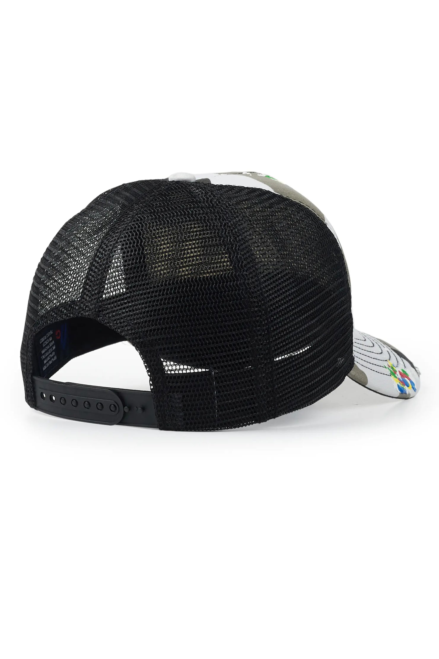 Neptune Black Camo Trucker Hat