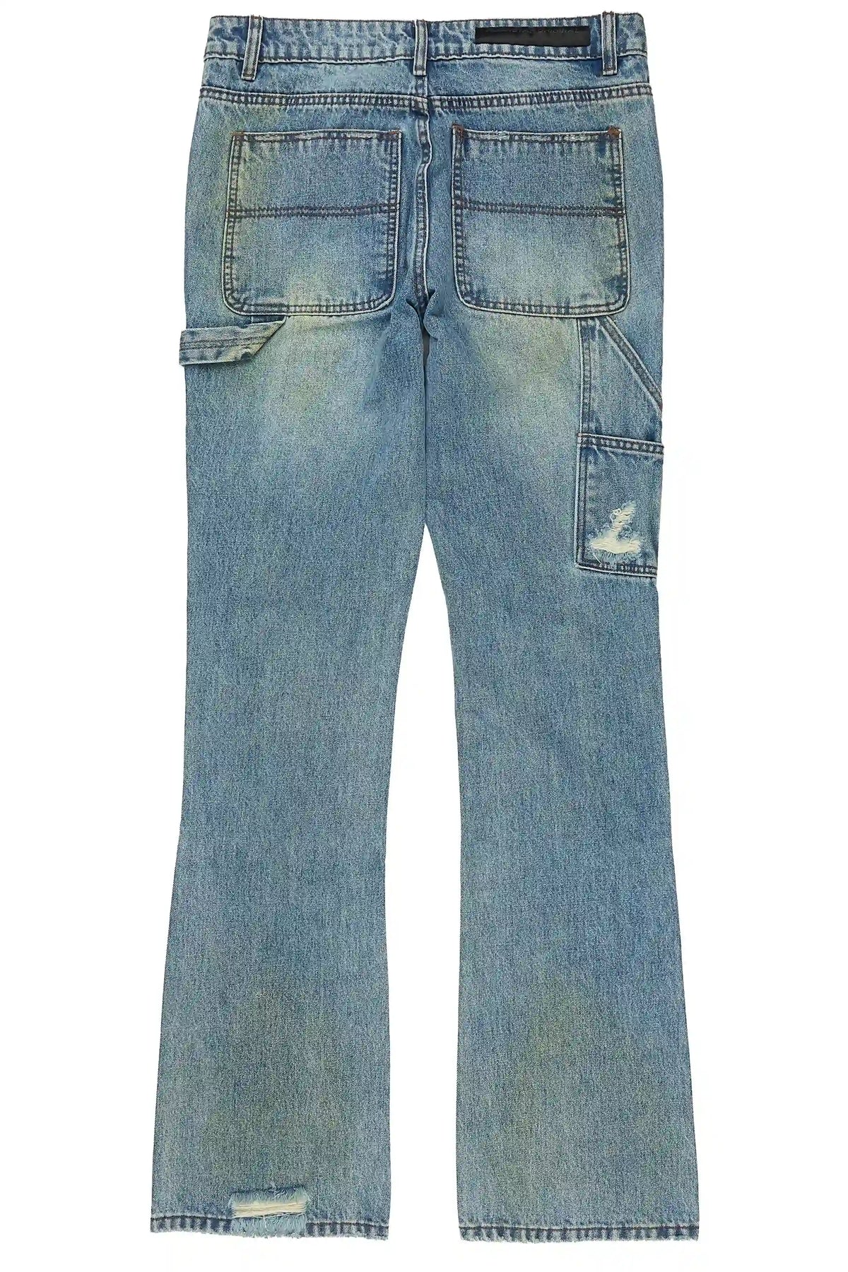 Wren Blue Stacked Fit Jean