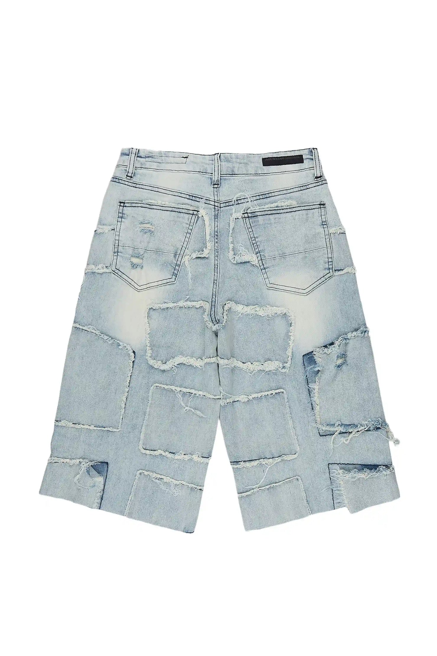 Boys Jacomus Blue Denim Jort