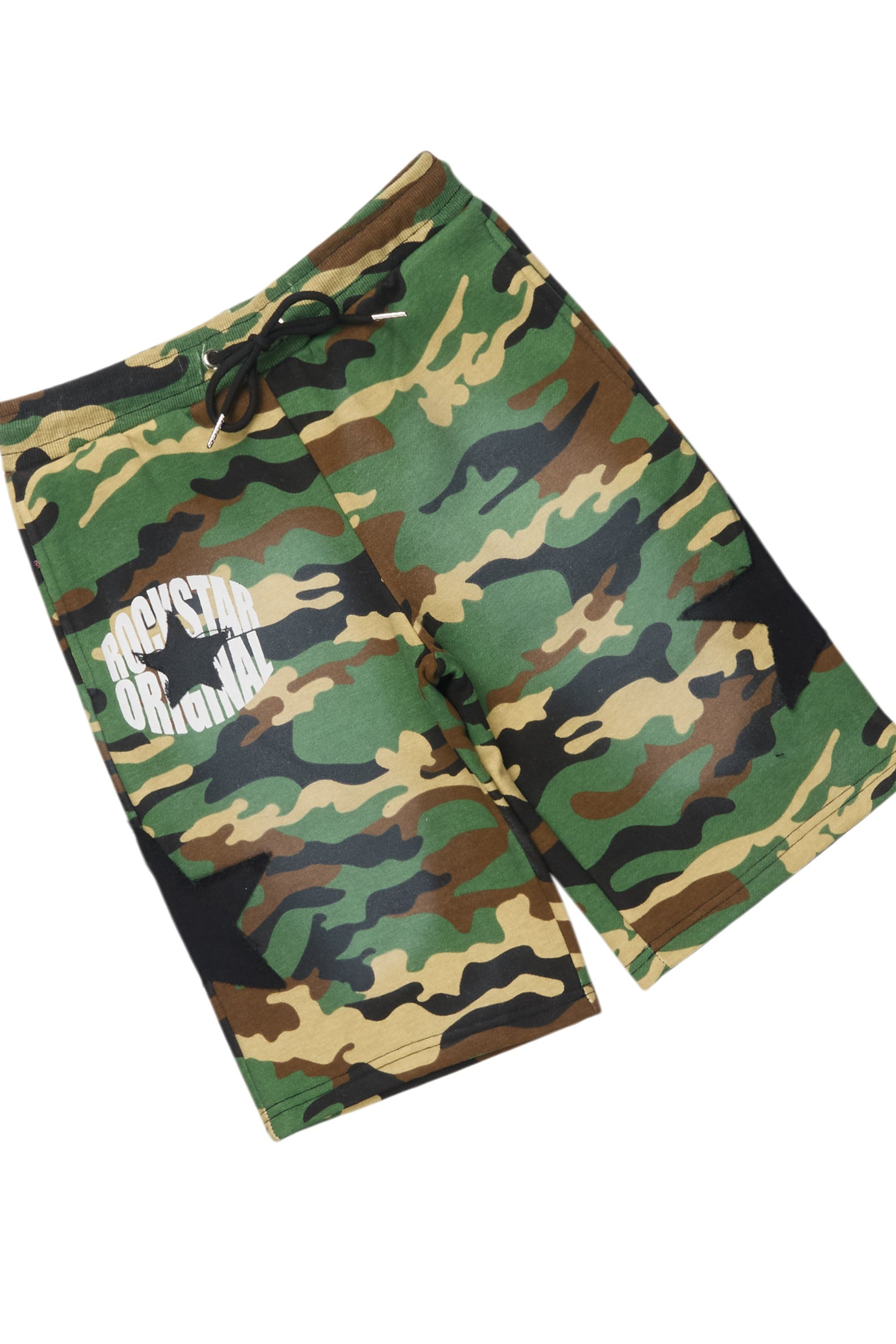 Boys Sarge White/Camo T-Shirt/Short Set