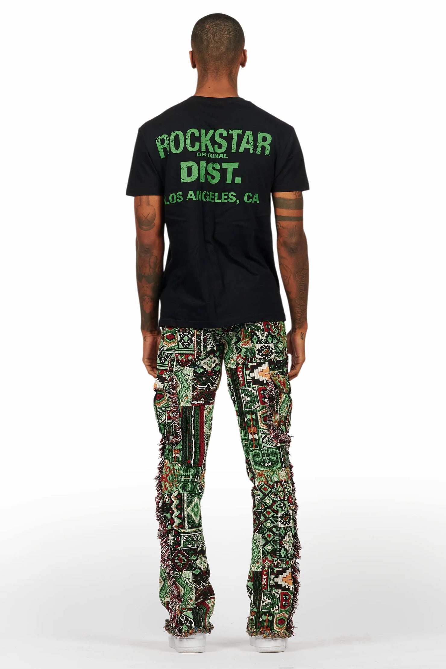 Lake Black/Green T-Shirt/Tapestry Jean Bundle