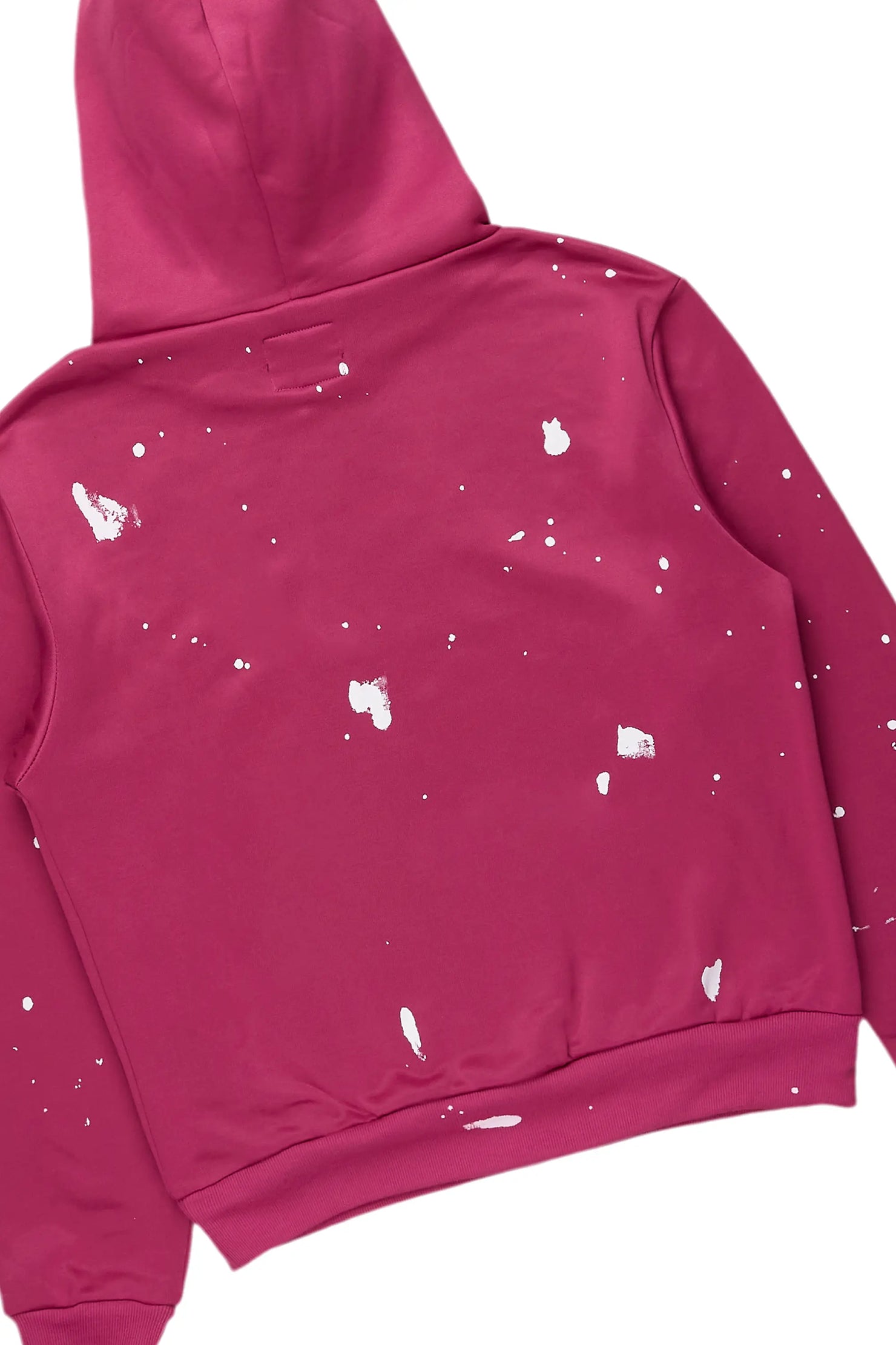 Maisha Black/Fuchsia Hoodie/Super Stacked Jean Set