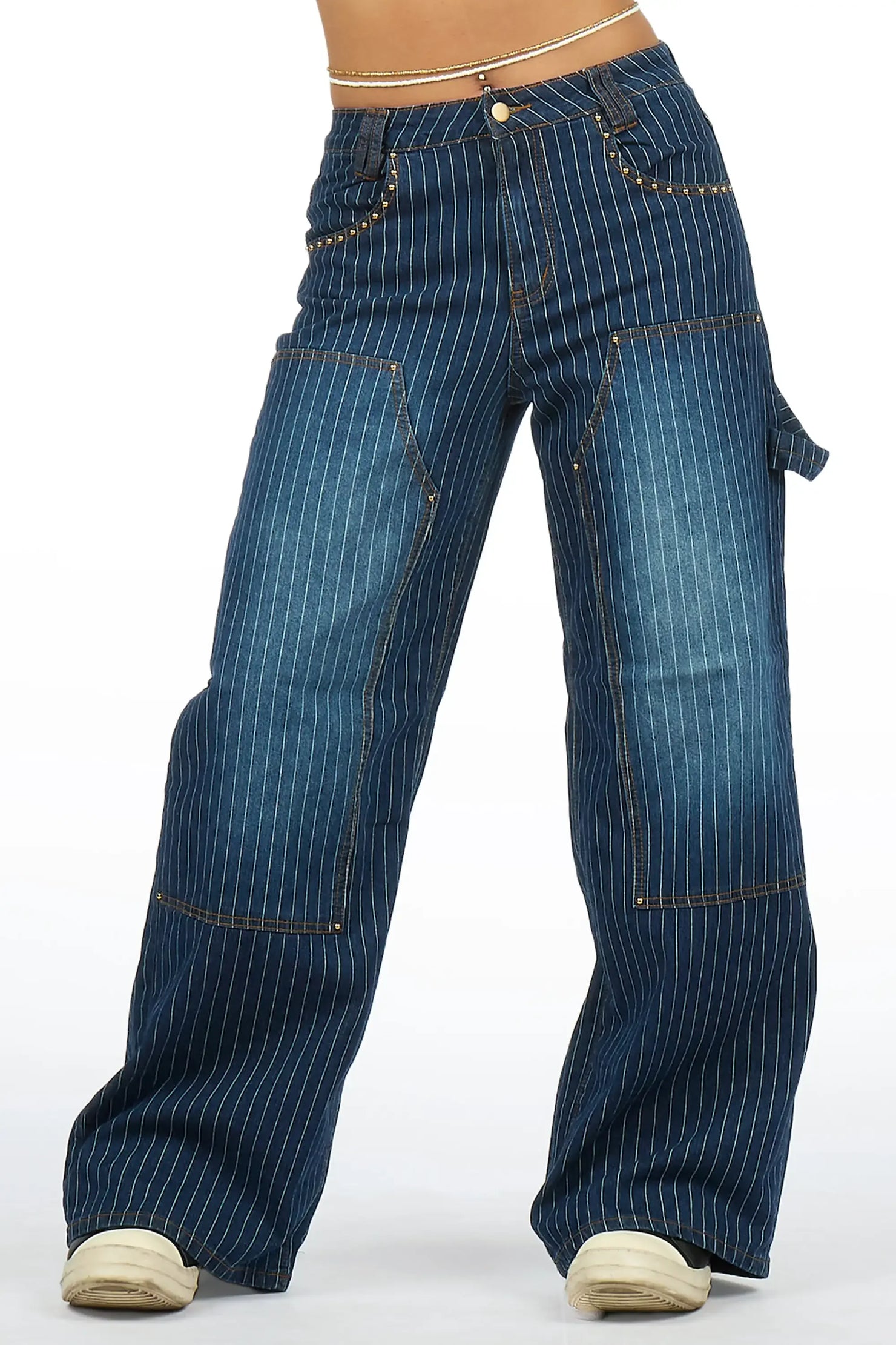 Kalanie Blue Wide Leg Jean