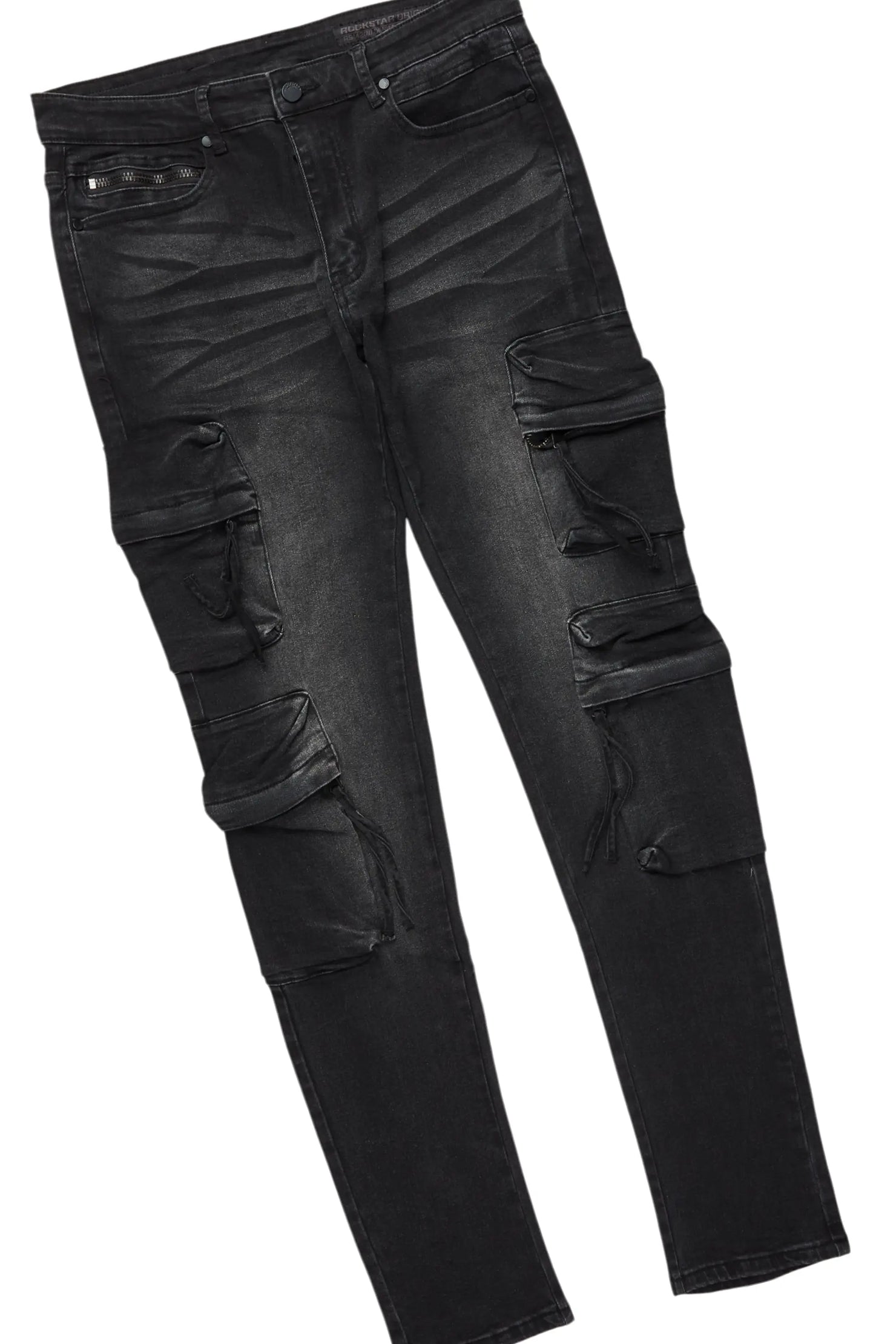 Schtupp Black Hoodie/Slim Fit Jean Set