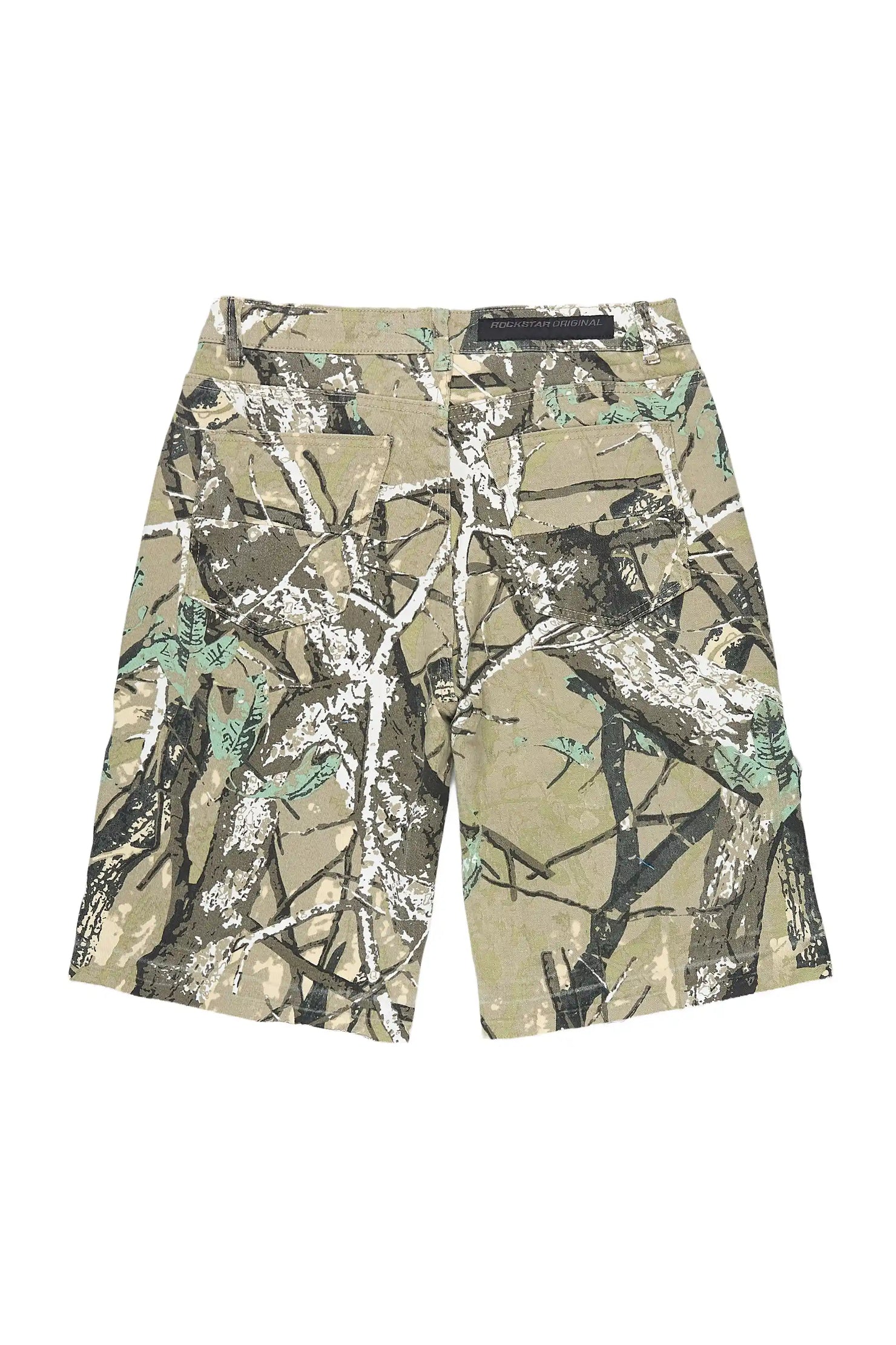 Espen Tree Camo Denim Short
