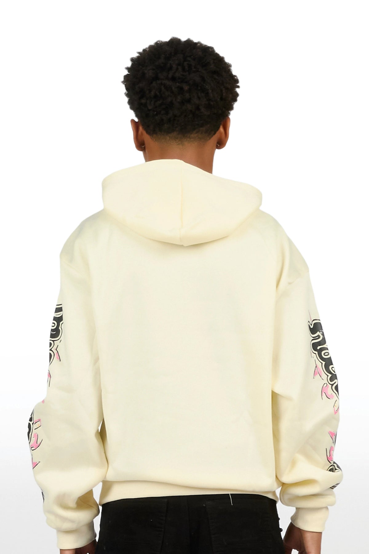 Boys Onyx Sand Graphic Hoodie