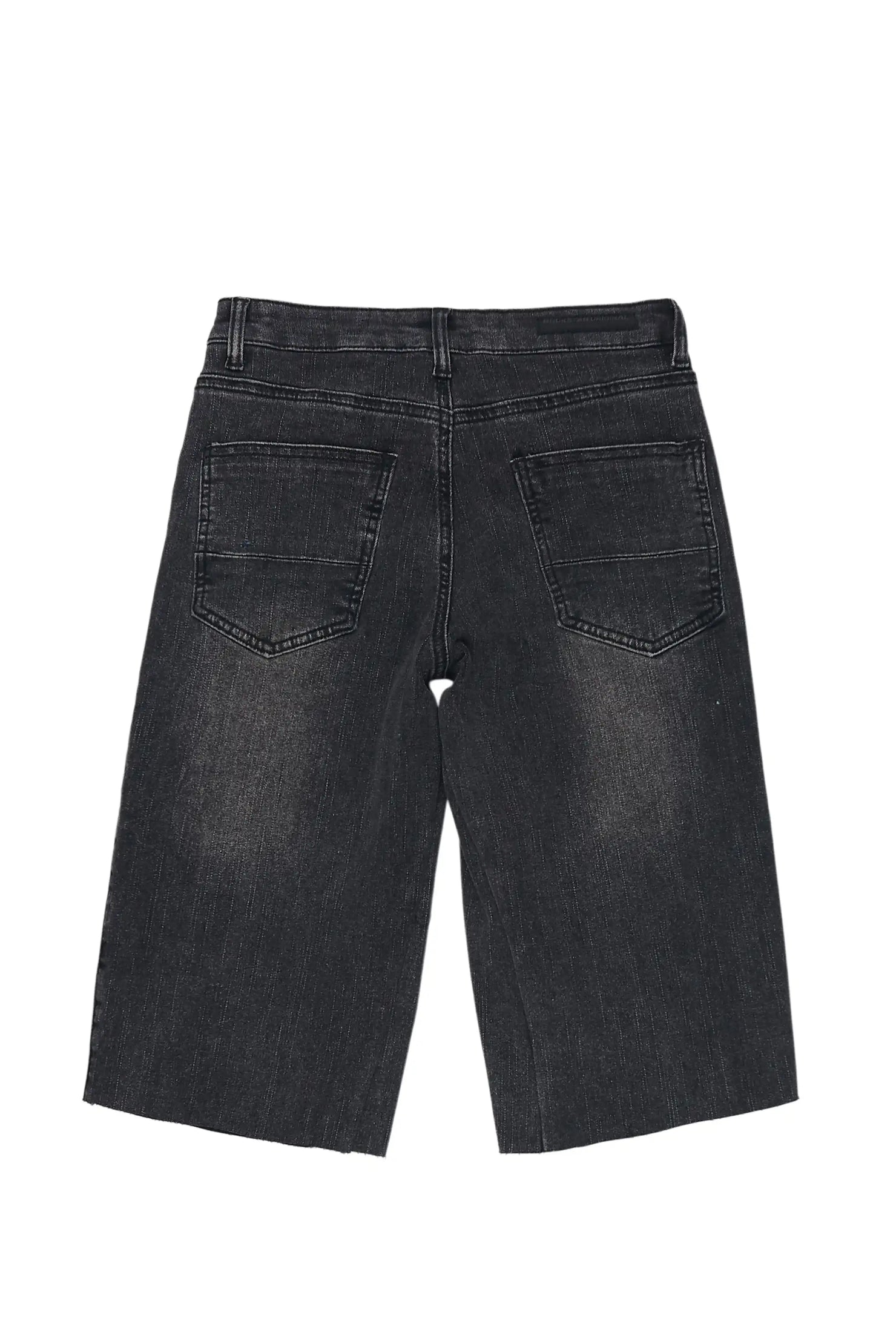 Boys Nepse Black Denim Jort
