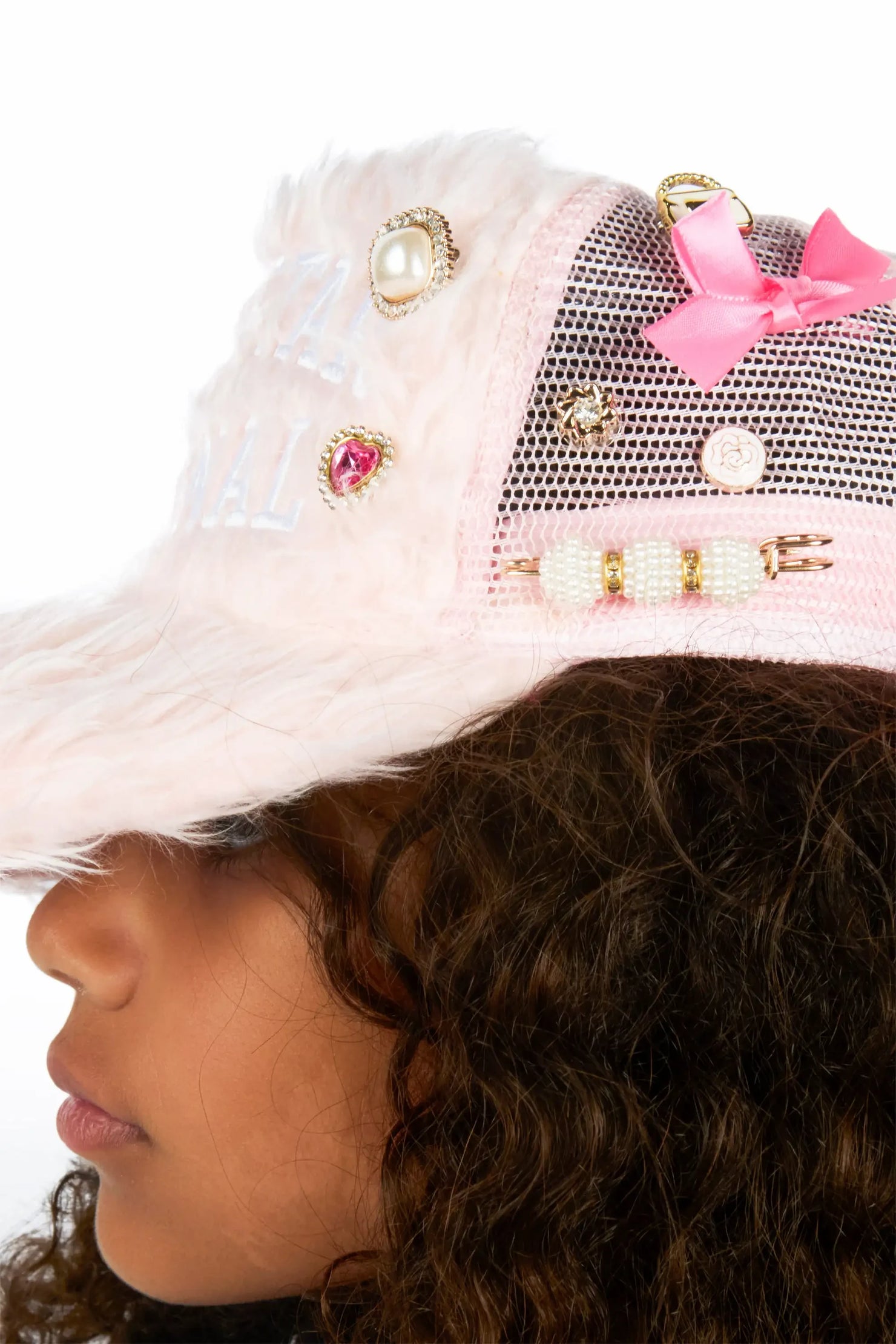 Xari Pink Beads Shoe Charms