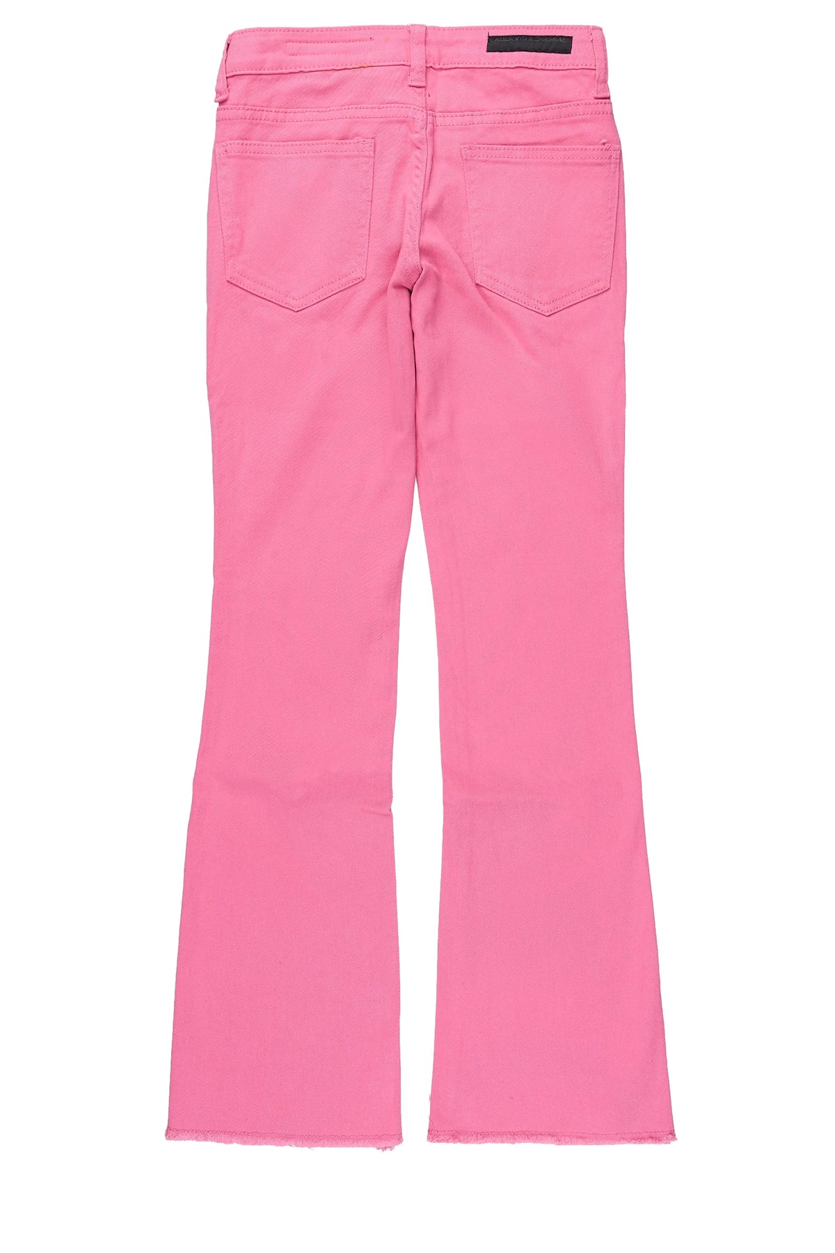 Girls Daga Pink 2.0 Stacked Flare Jean