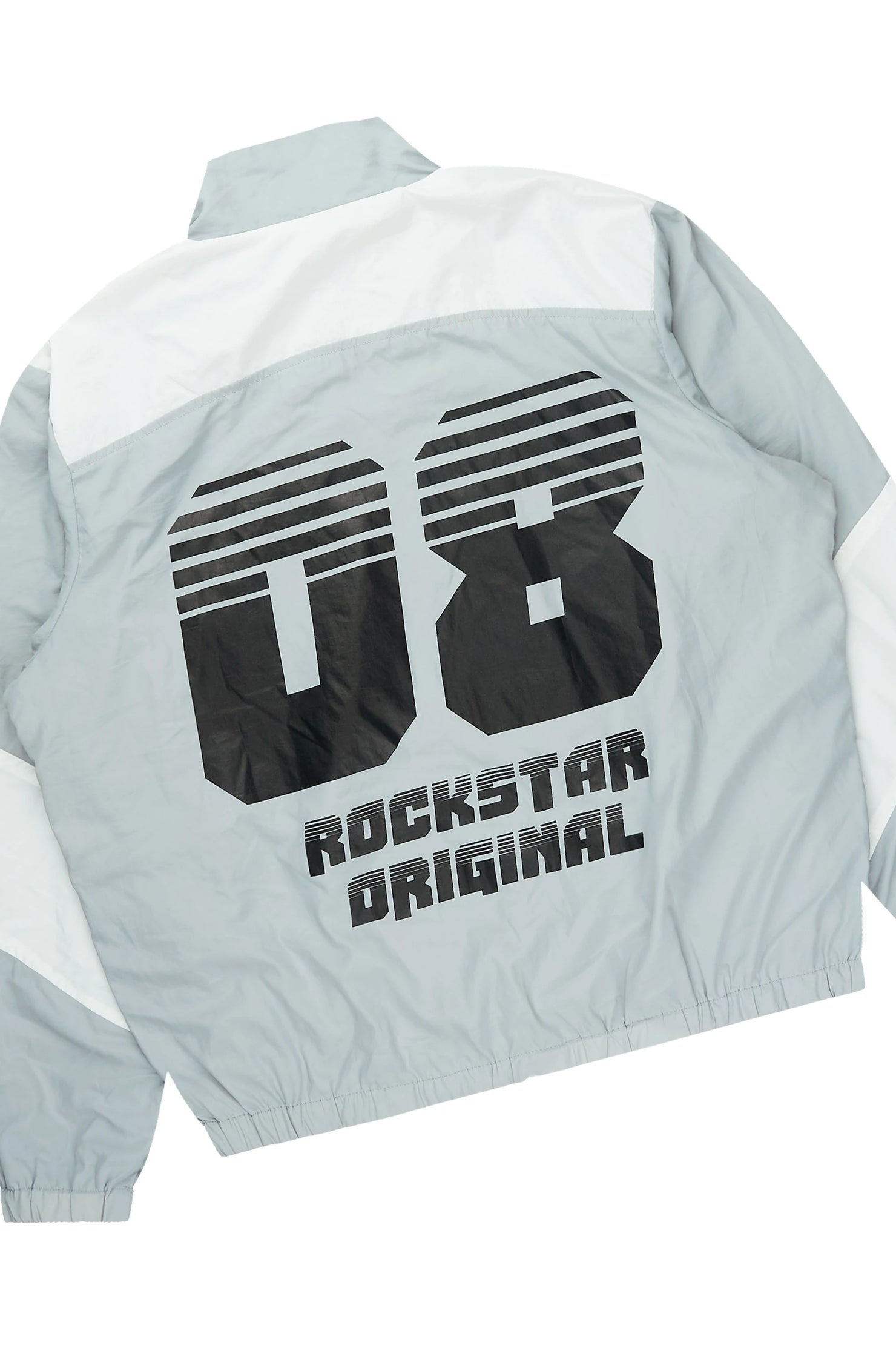Wayra Grey Windbreaker Baggy Fit Track Set