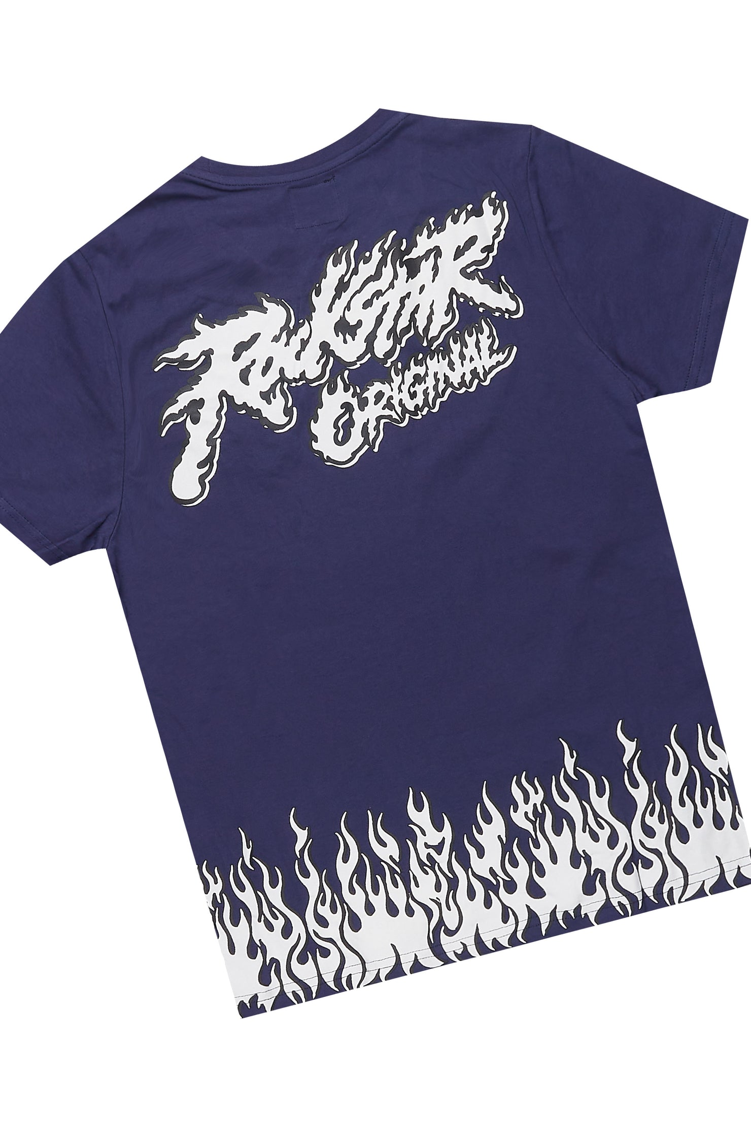 Boys Bubble Navy T-Shirt/Short Set