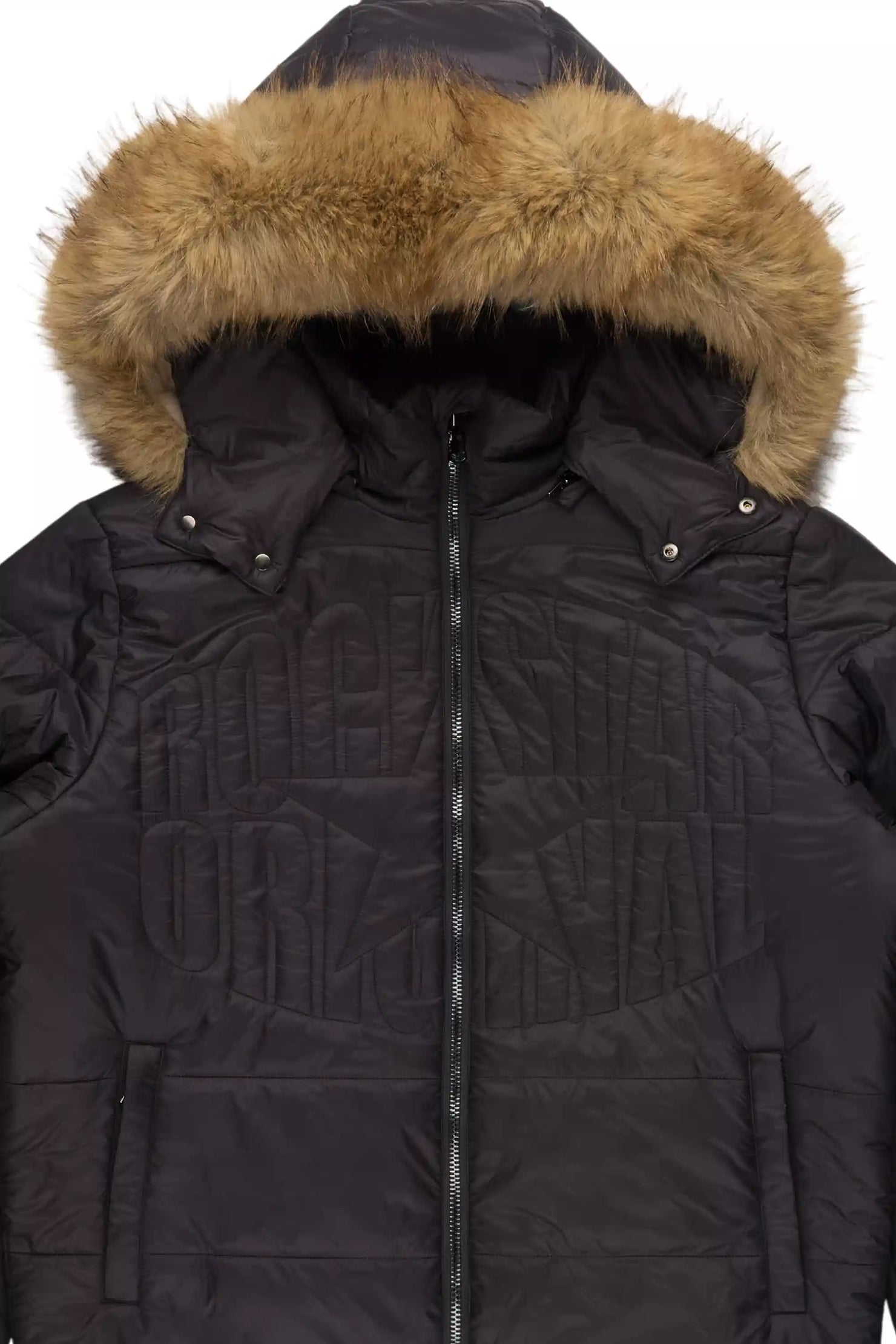 Chillwave Black Puffer Jacket