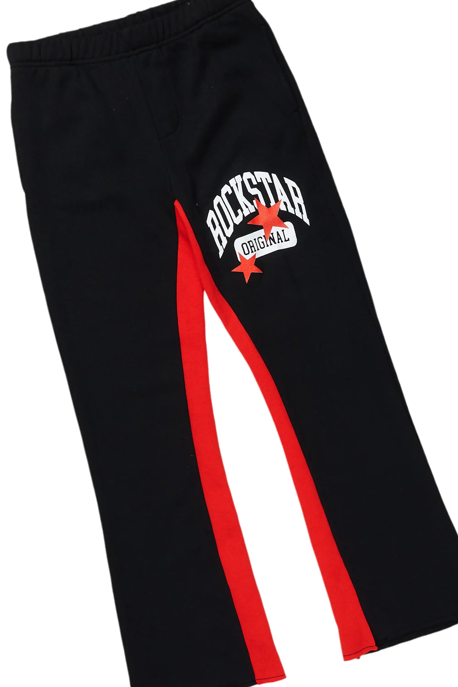 Boys Mallo Black Baggy Fit Pant Set